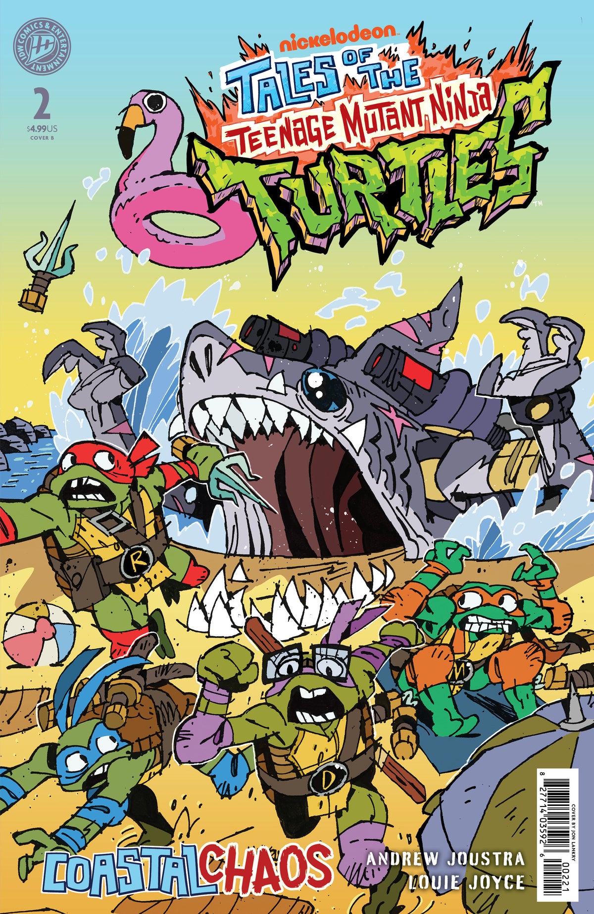 Tales of the Teenage Mutant Ninja Turtles: Coastal Chaos #2 Variant B (Lankry) (VF/NM)