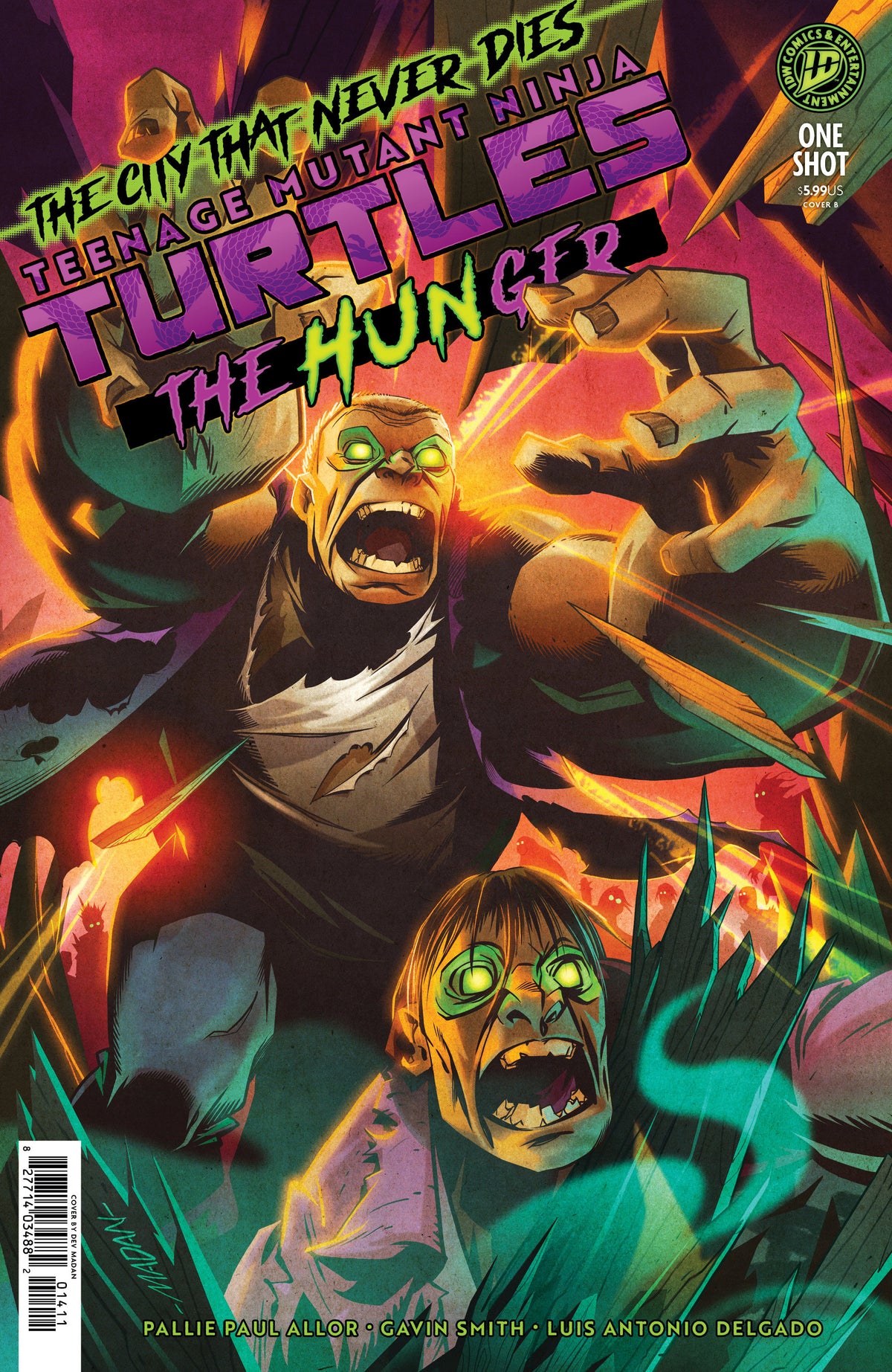 Teenage Mutant Ninja Turtles: The Hunger Variant B (Madan) (VF/NM)