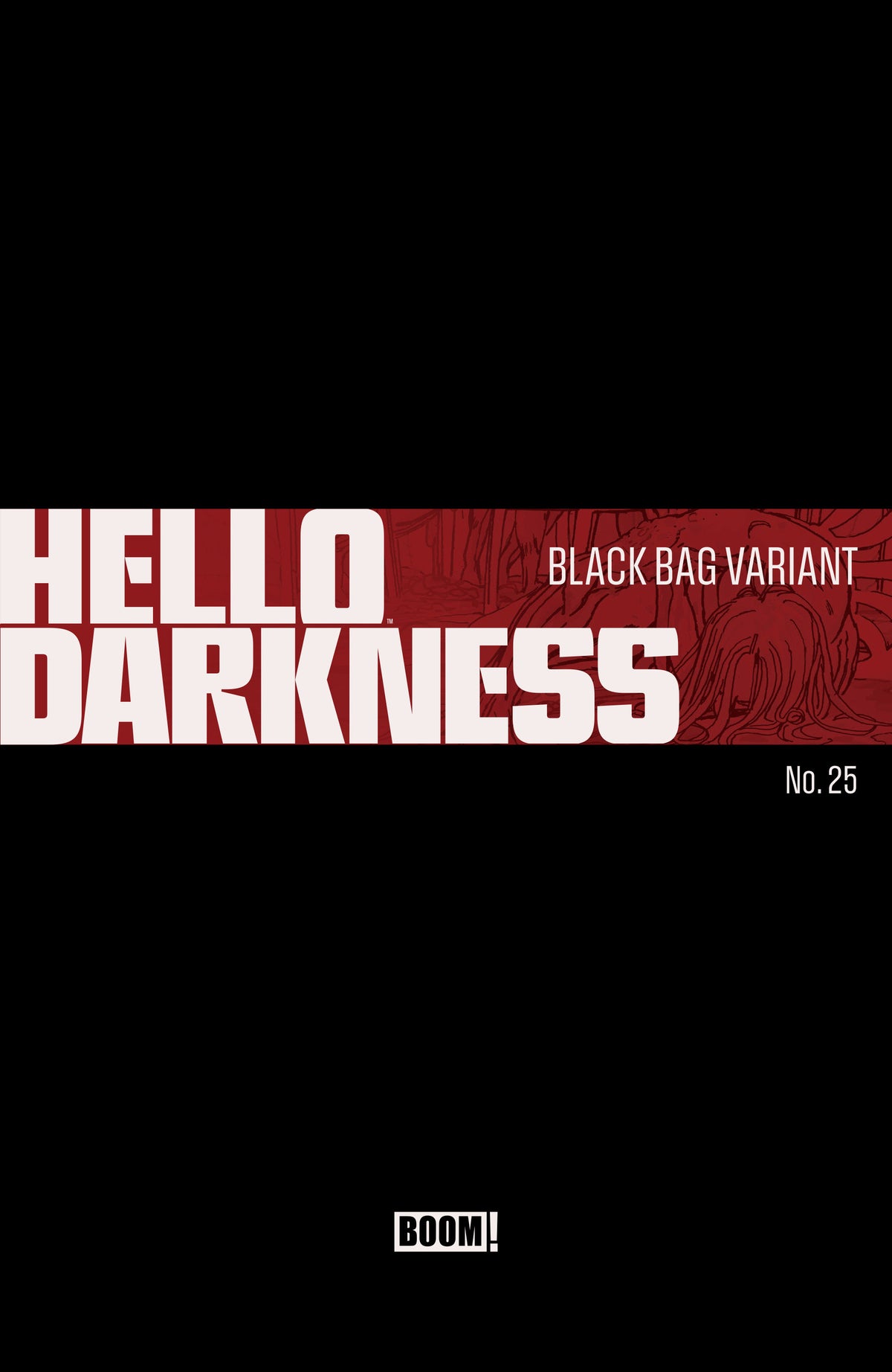 Hello Darkness #25 D Black Bag Variant (Dressed, Hixson) (VF/NM)