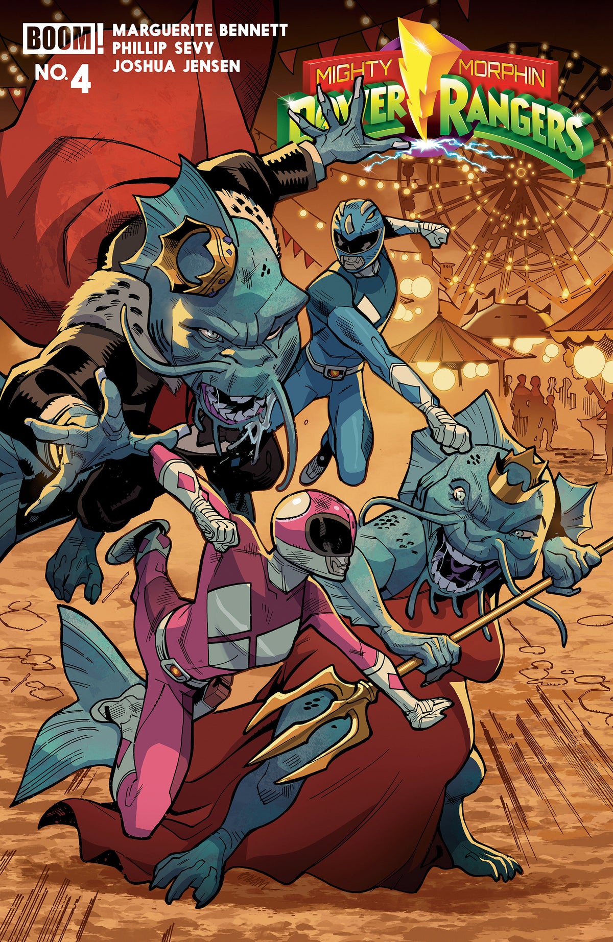 Mighty Morphin Power Rangers (2026) #4 A Main (Dressed, Balám) (VF/NM)