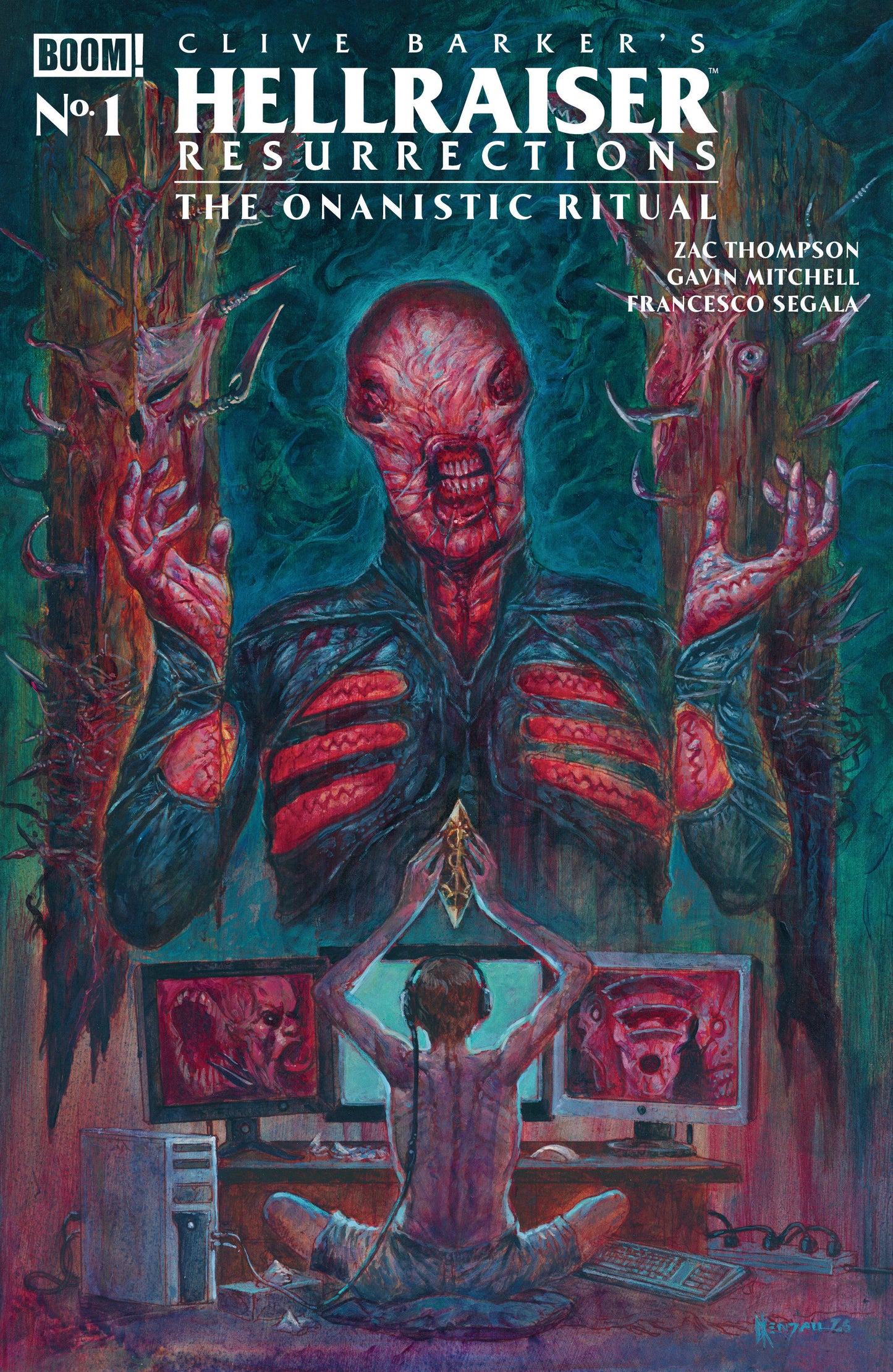 Hellraiser: Resurrections - The Onanistic Ritual #1 A Main (Dressed, Kendall) (VF/NM)