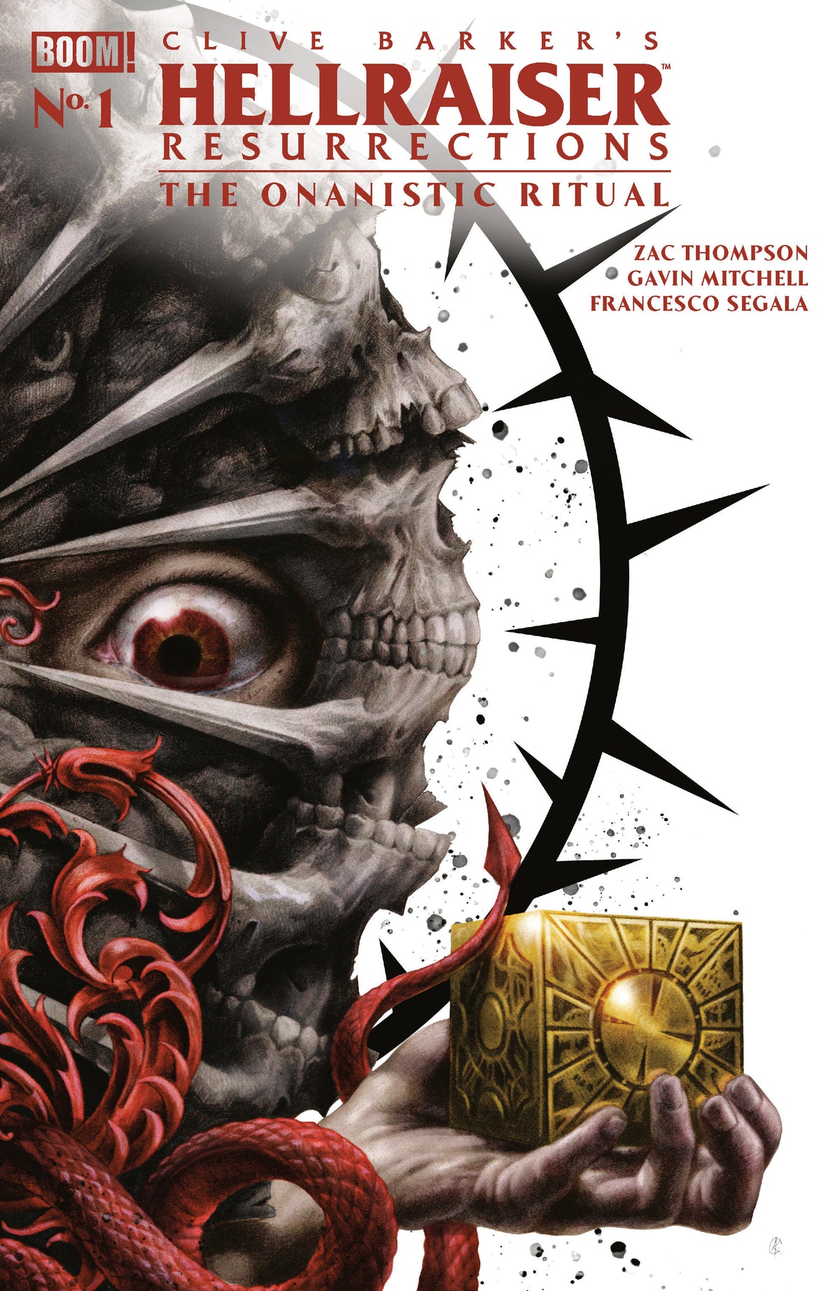 Hellraiser: Resurrections - The Onanistic Ritual #1 G FOC Reveal Variant (Dressed, Currey) (VF/NM)