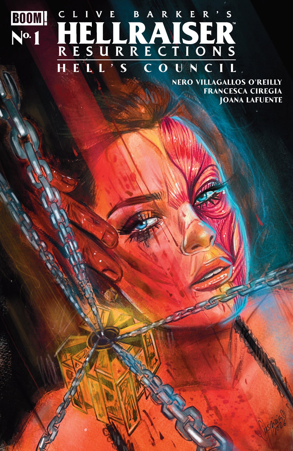 Hellraiser: Resurrections - Hell's Council #1 G FOC Reveal Variant (Dressed, Vilchez) (VF/NM)