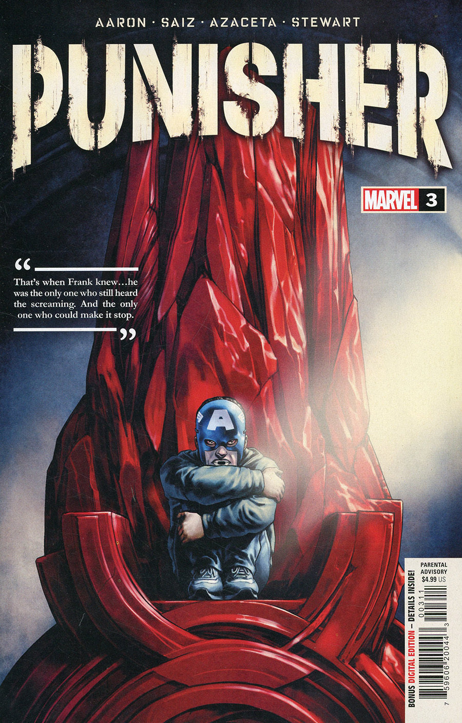 Punisher #3 CVR A Marvel 2022 VF