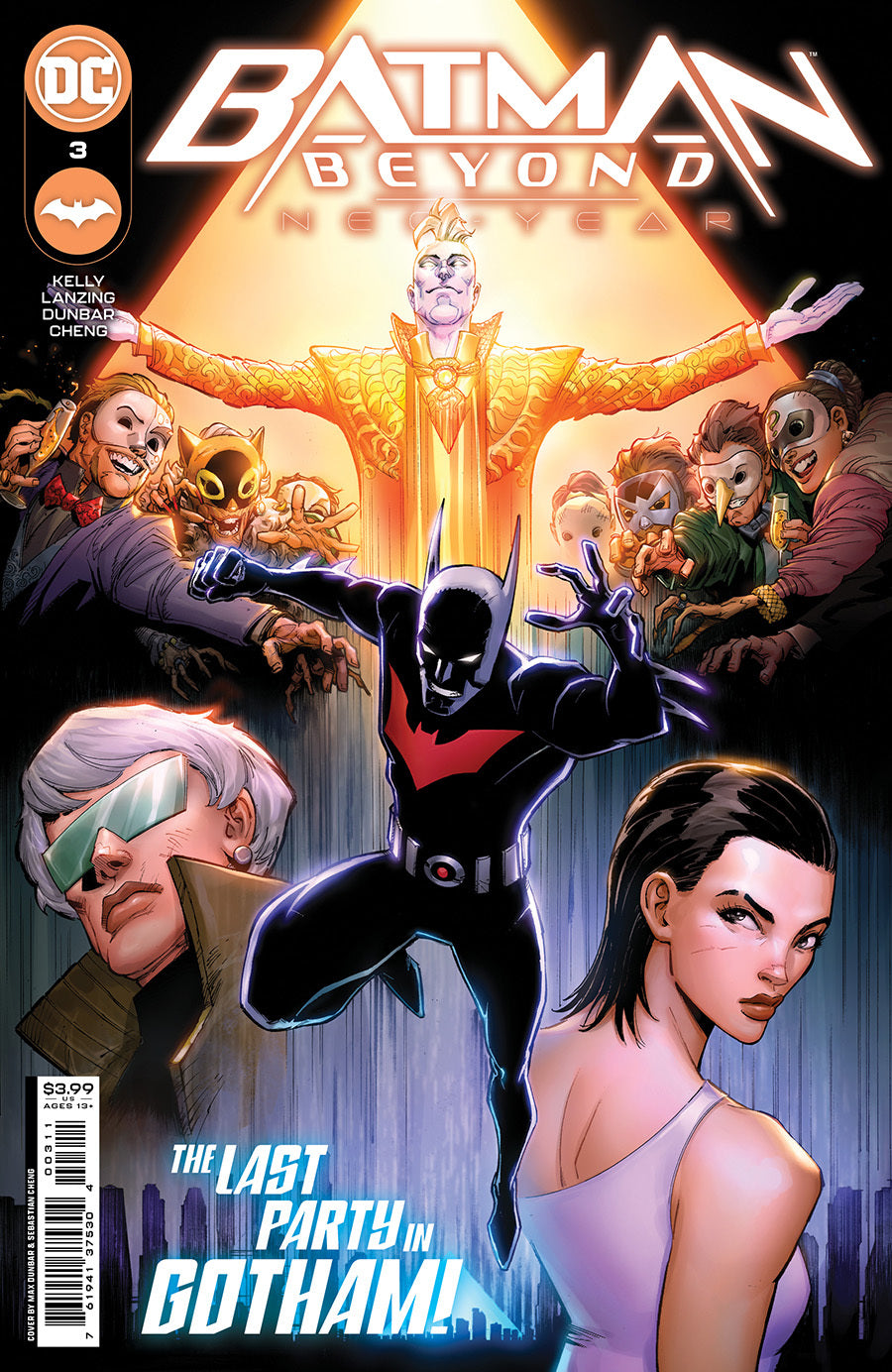 Batman Beyond: Neo-Year #3 CVR A DC Comics 2022 FN