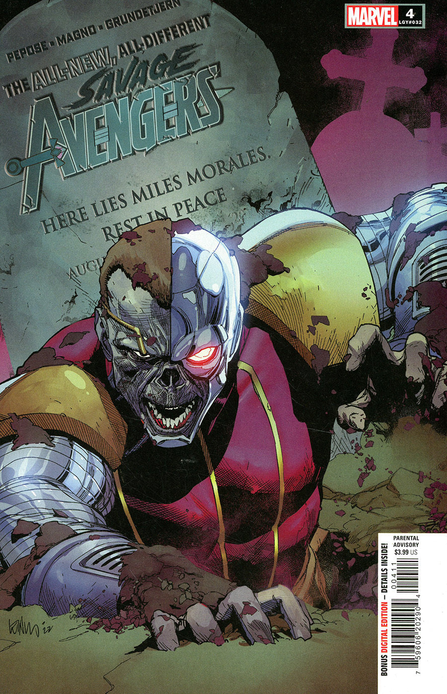 Savage Avengers #4 CVR A Marvel 2022 VF