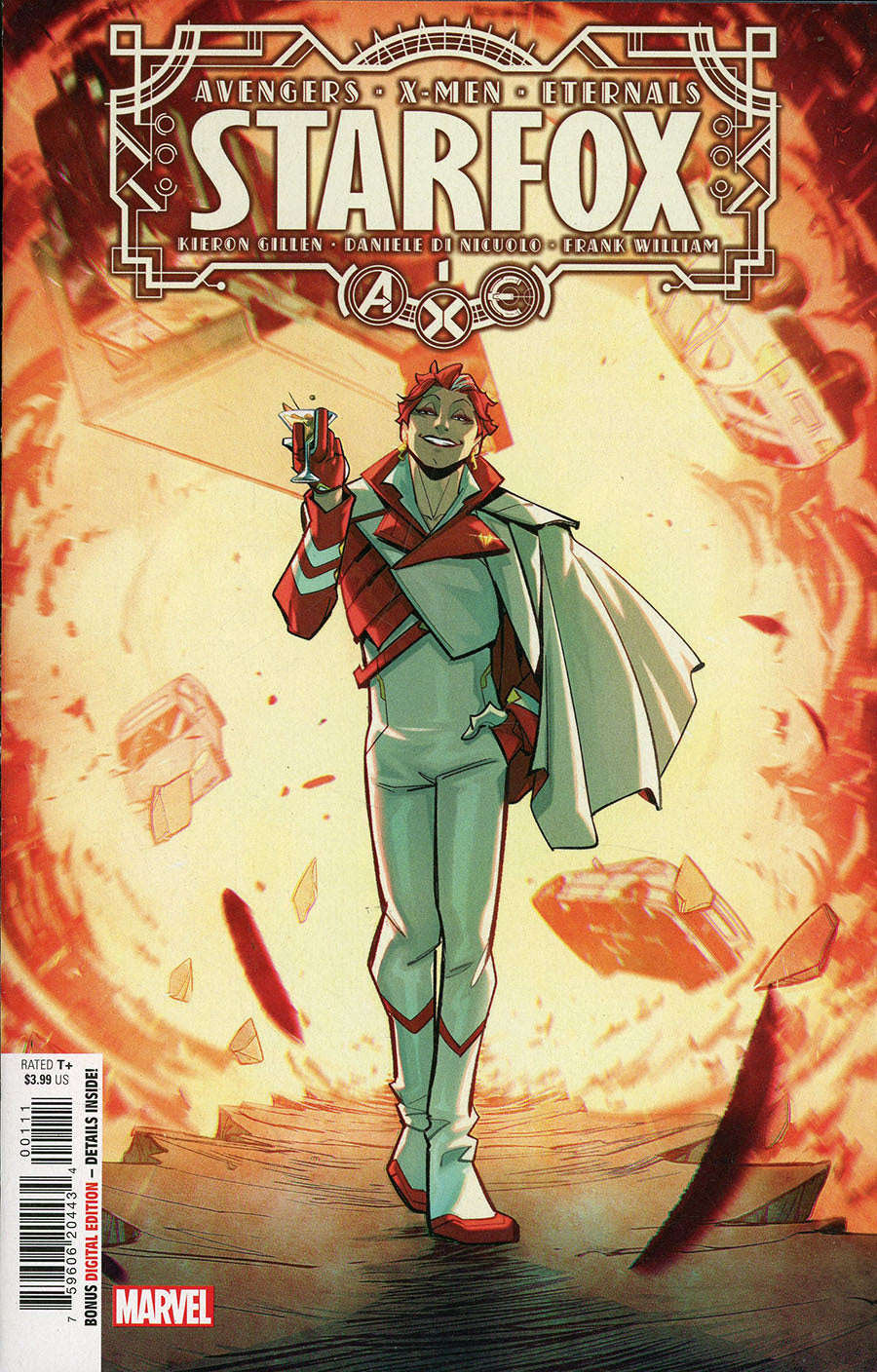 A.X.E.: Starfox #1 CVR A Marvel 2022 FN