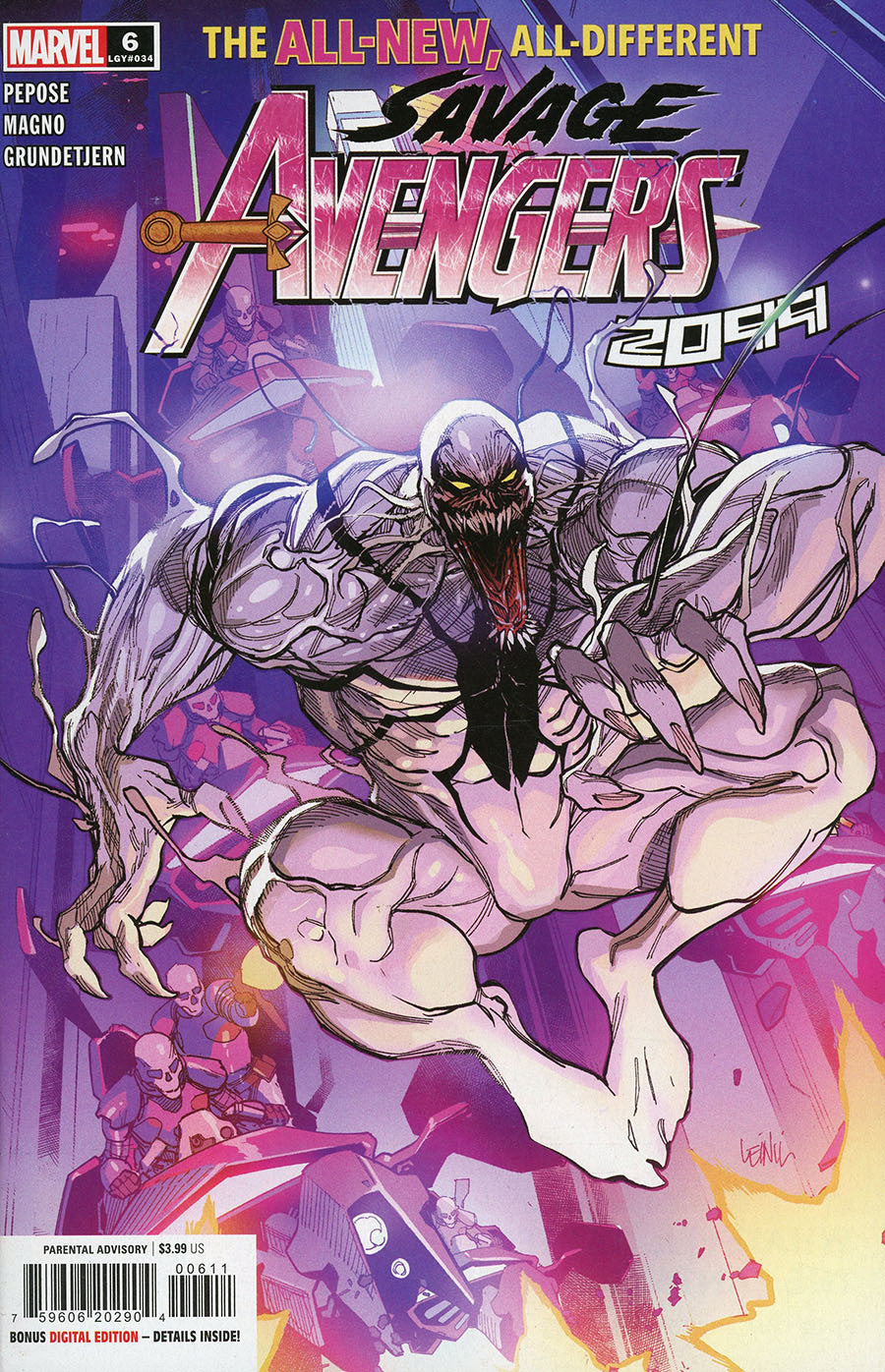 Savage Avengers #6 CVR A Marvel 2022 VF