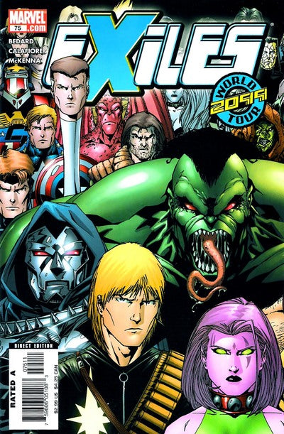 Exiles #75 CVR A Marvel 2006 VF
