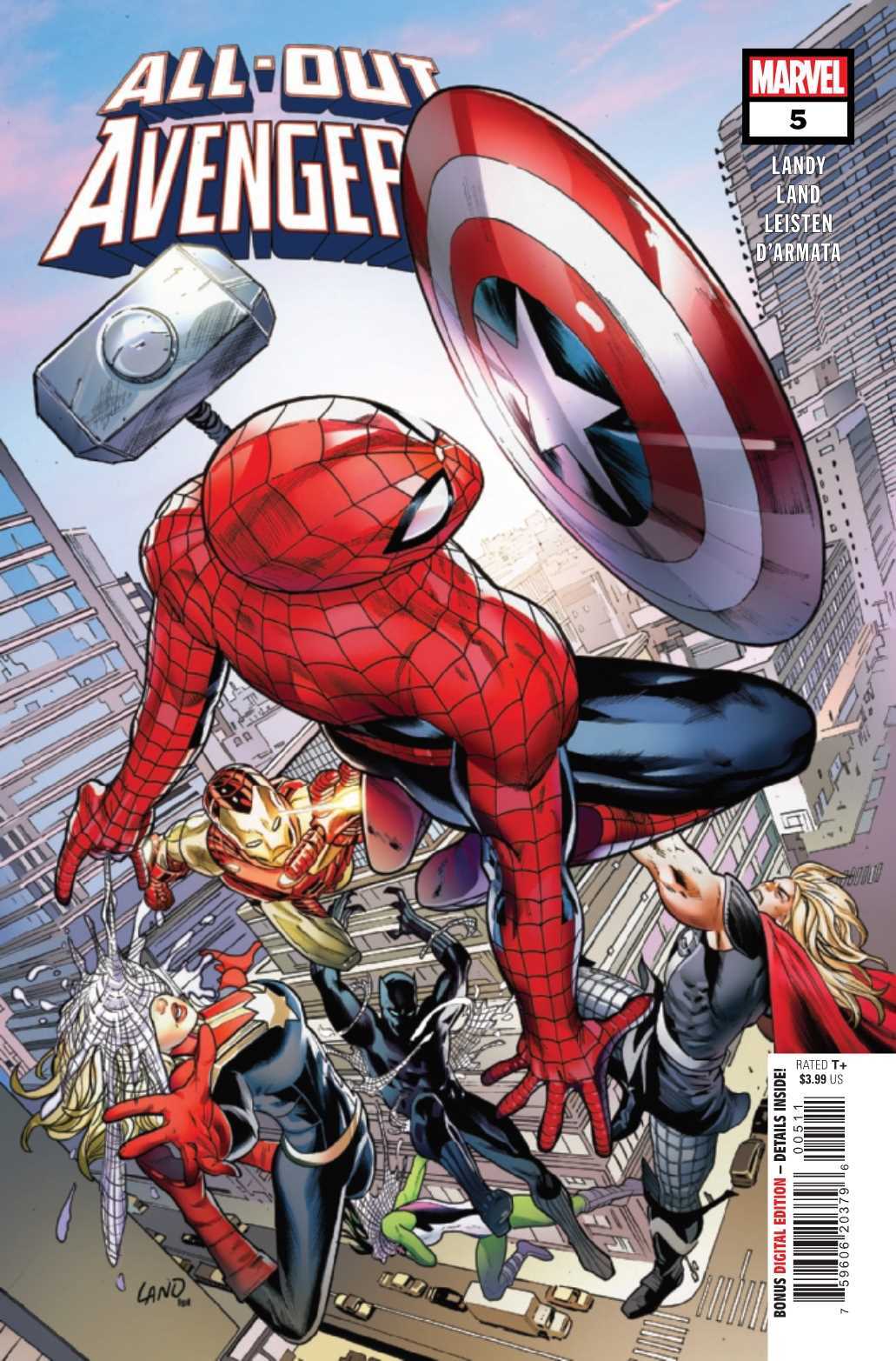 All-Out Avengers #5 CVR A Marvel 2023 FN