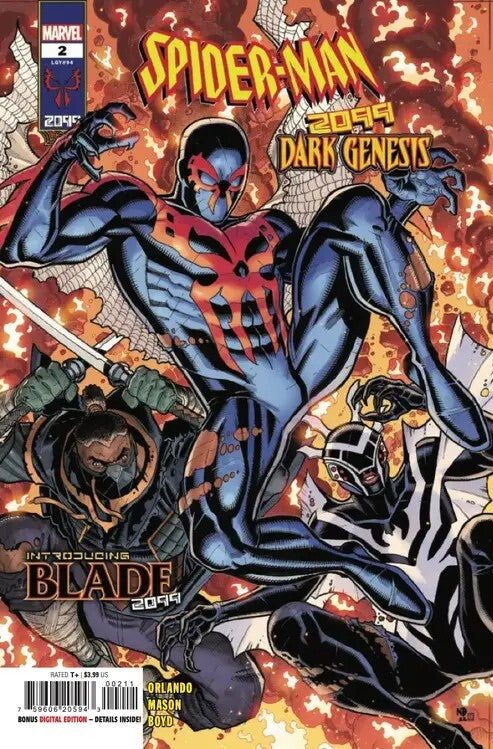 Spider-Man 2099: Dark Genesis #2 CVR A Marvel 2023 VF