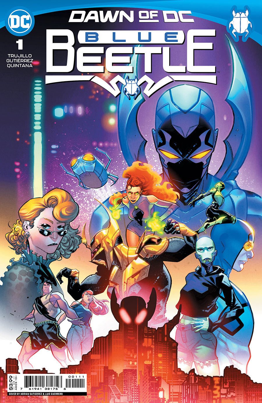 Blue Beetle #1 - CVR A (FN)