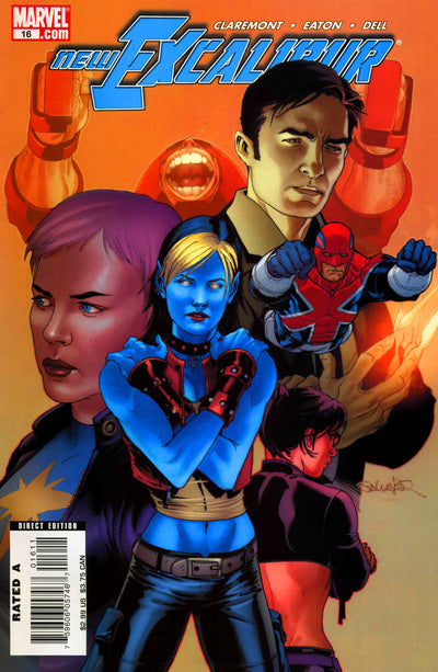 New Excalibur #16 CVR A Marvel 2007 VF
