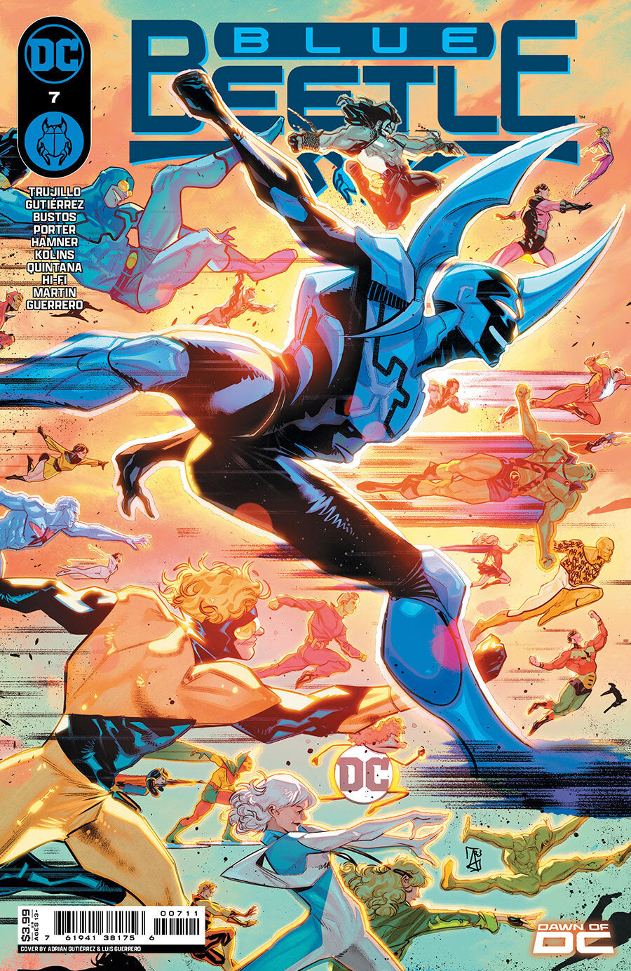 Blue Beetle #7 - CVR A (FN)