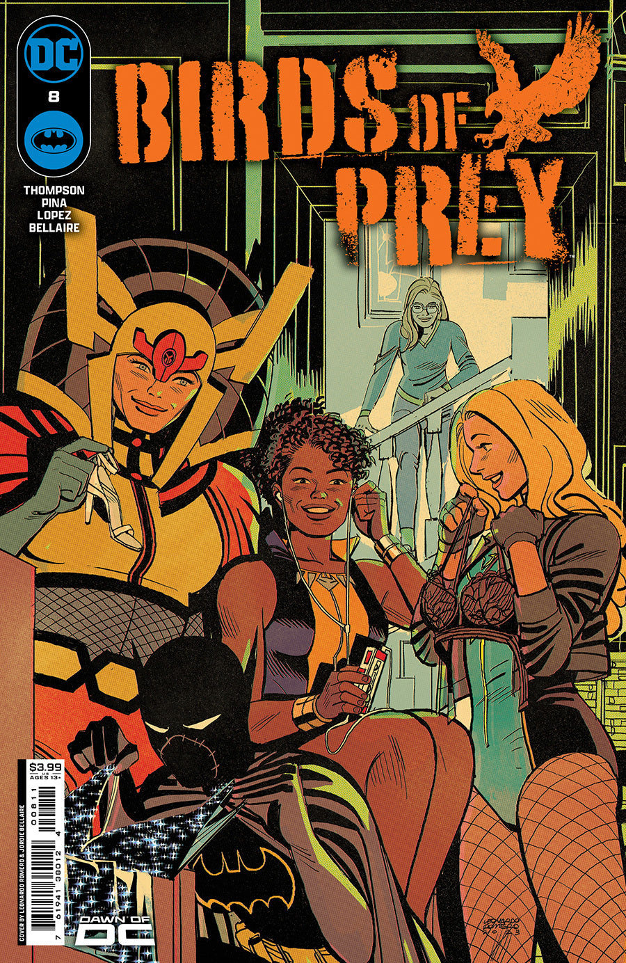 Birds of Prey #8 - CVR A (FN)