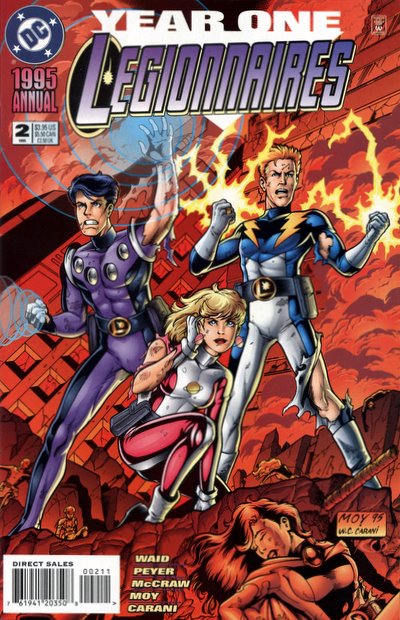 Legionnaires Annual #2 CVR A DC Comics 1995 VF