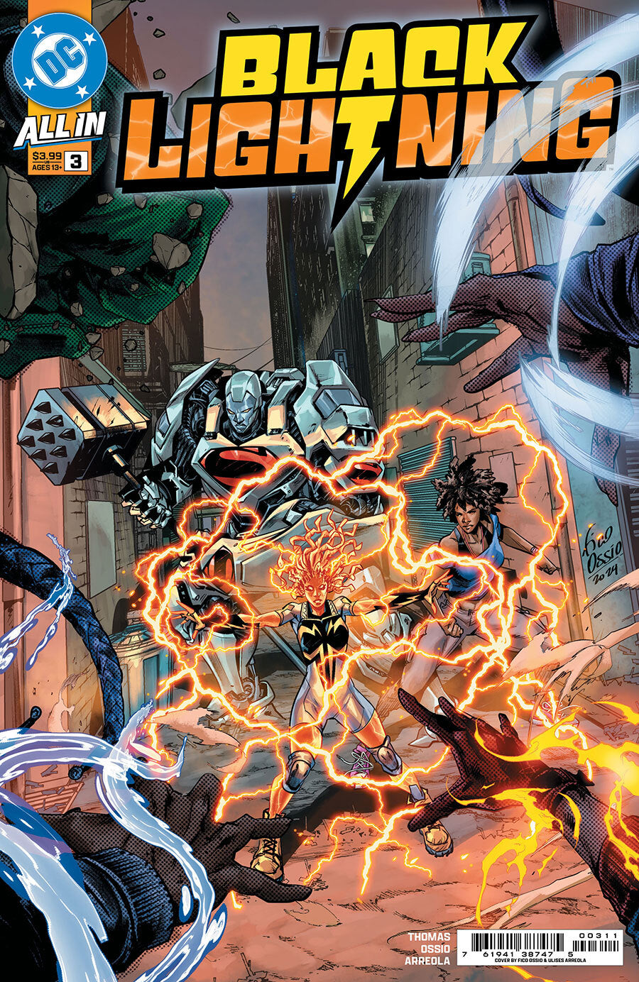 Black Lightning #3 - CVR A (FN)