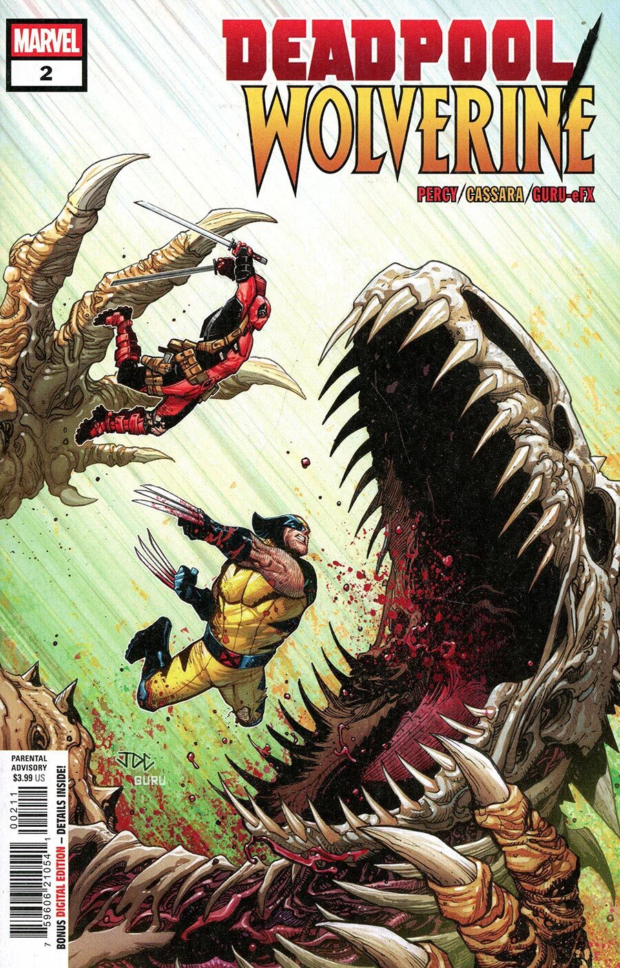 Deadpool/Wolverine #2 CVR A Marvel 2025 VF/NM