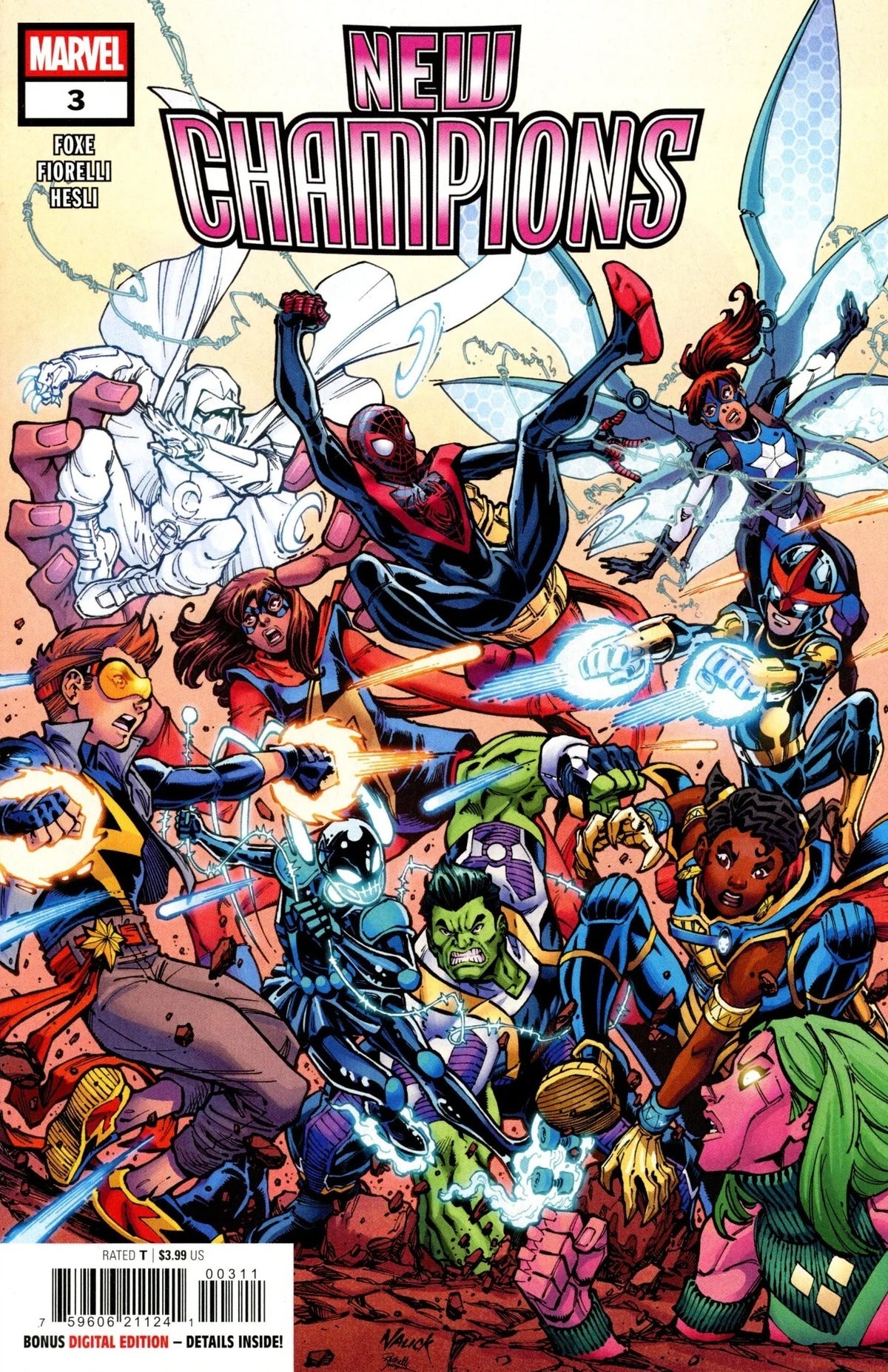 New Champions #3 - CVR A (FN)