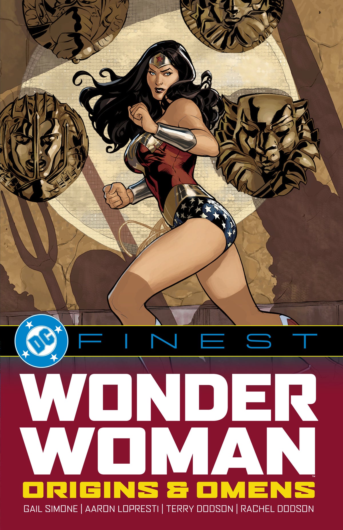 DC FINEST WONDER WOMAN ORIGINS & OMENS TP (VF/NM)