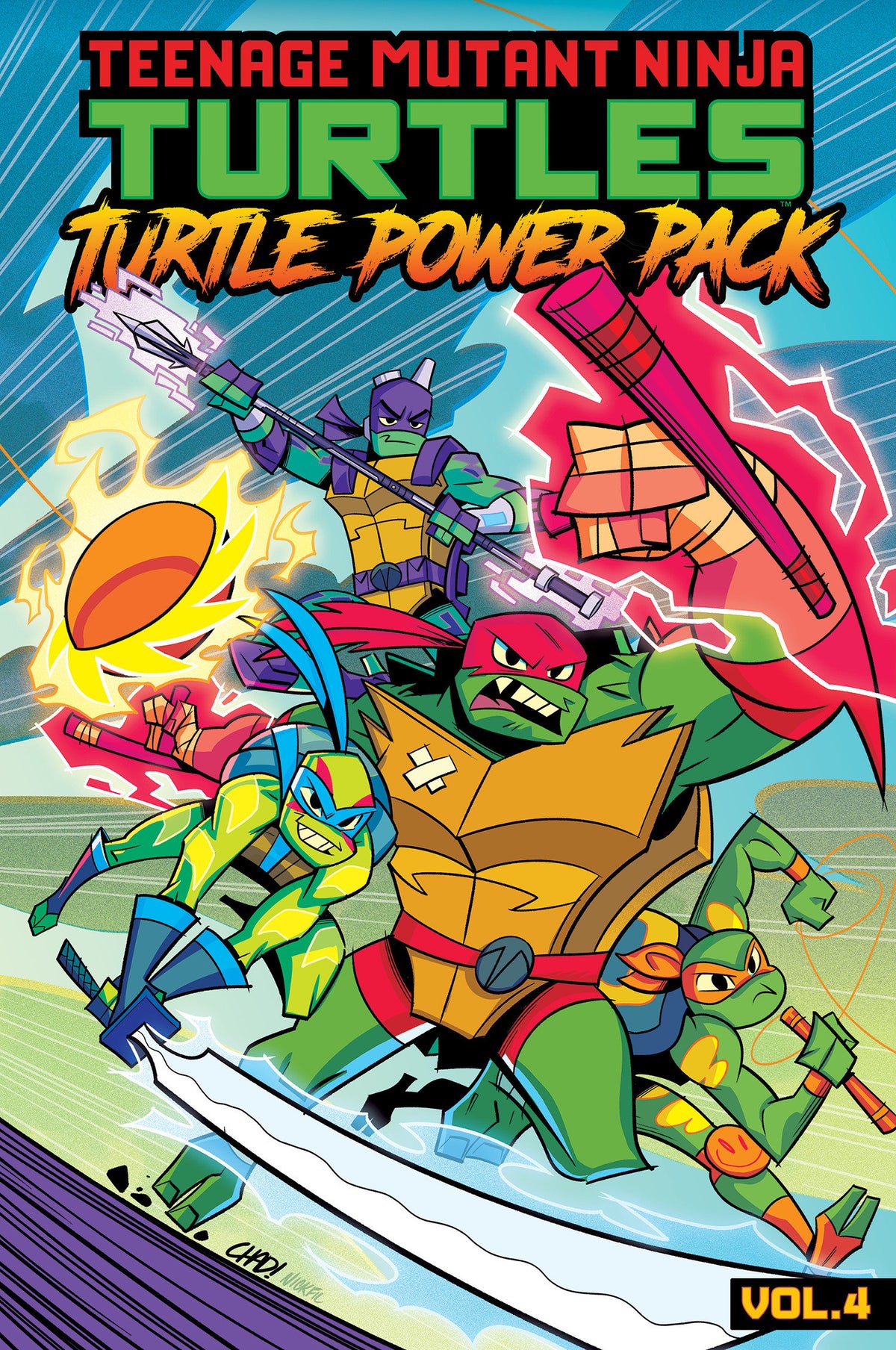 Teenage Mutant Ninja Turtles: Turtle Power Pack, V4 (VF/NM)