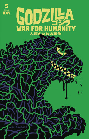 GODZILLA WAR FOR HUMANITY #5 CVR A MACLEAN - Packrat Comics