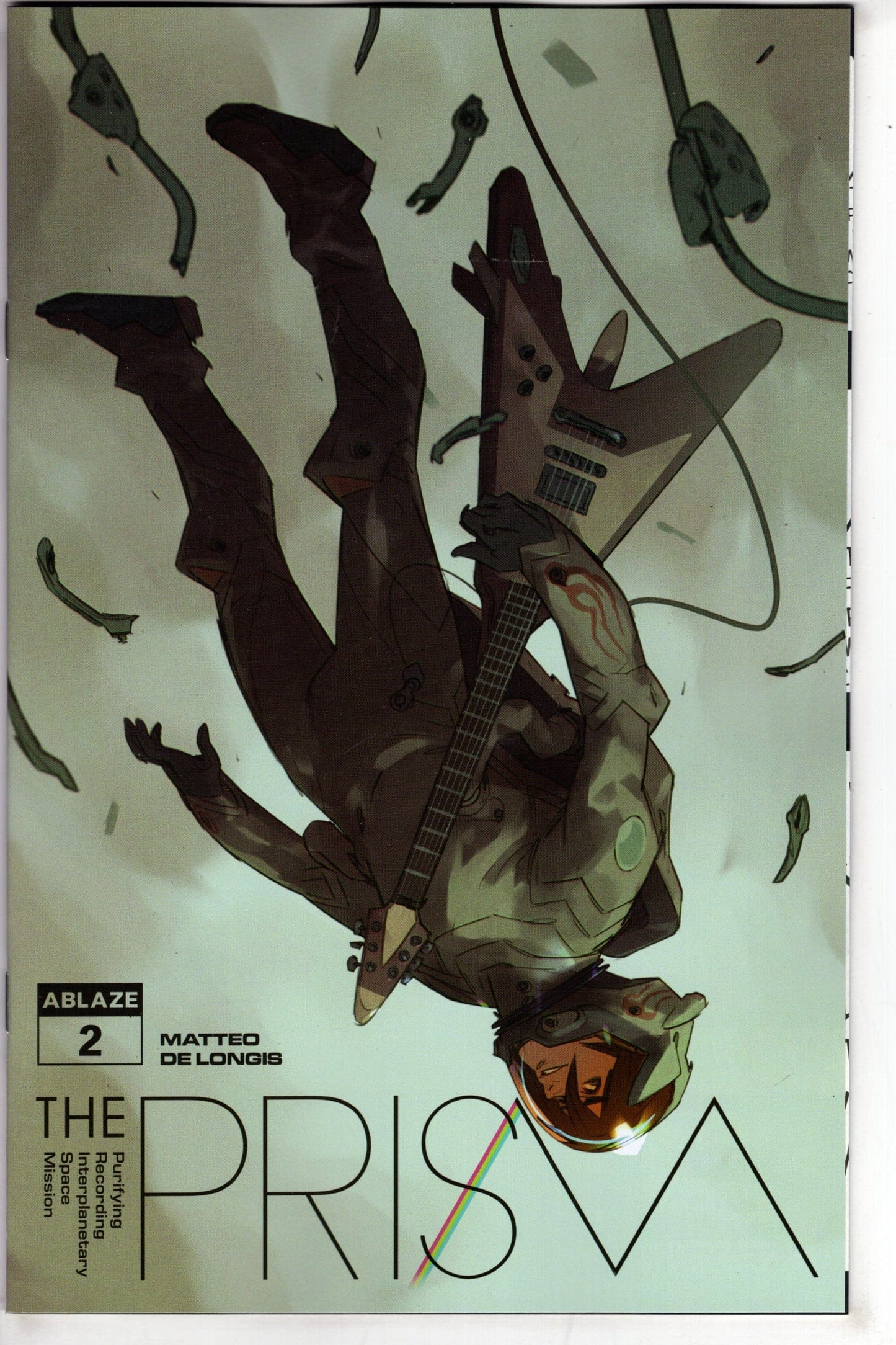 ABLAZE PUBLISHING COMIC BOOK The Prism #2 Cover A Matteo De Longis (Mature)