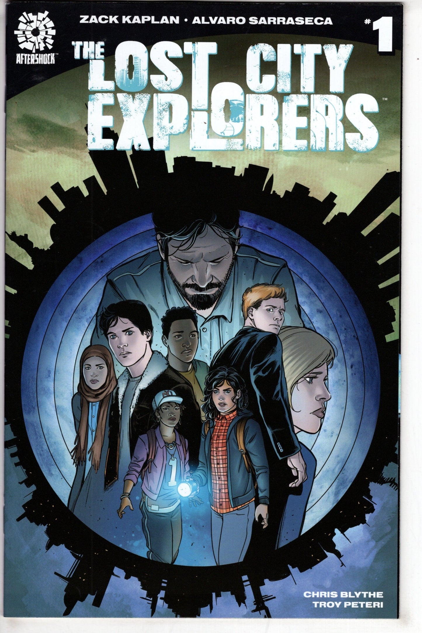 AFTERSHOCK COMICS Comics LOST CITY EXPLORERS #1 CVR B SARRASECA