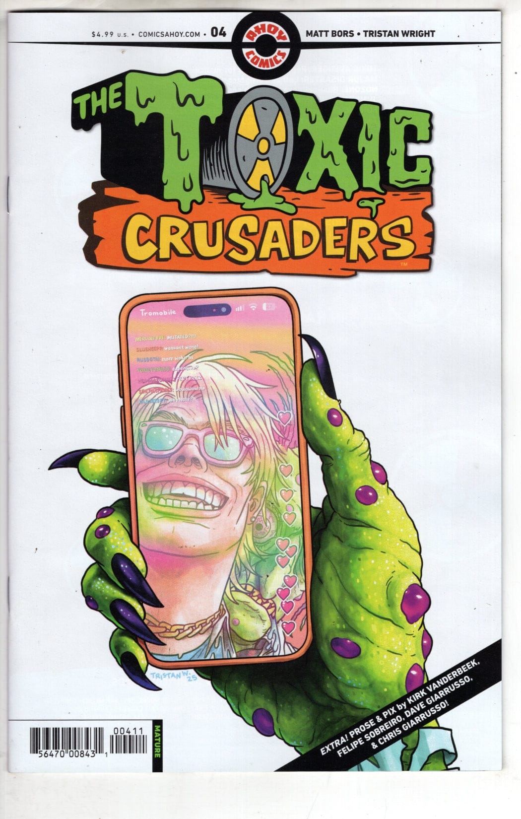 Ahoy NEW THIS WEEK TOXIC CRUSADERS #4 (OF 5) (MR) (VF/NM)