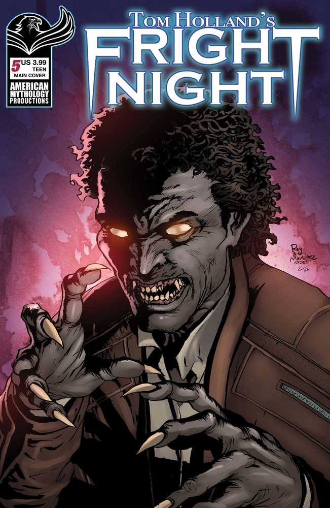 AMERICAN MYTHOLOGY PRODUCTIONS COMIC BOOK Tom Hollands Fright Night #5 Cover A Martinez