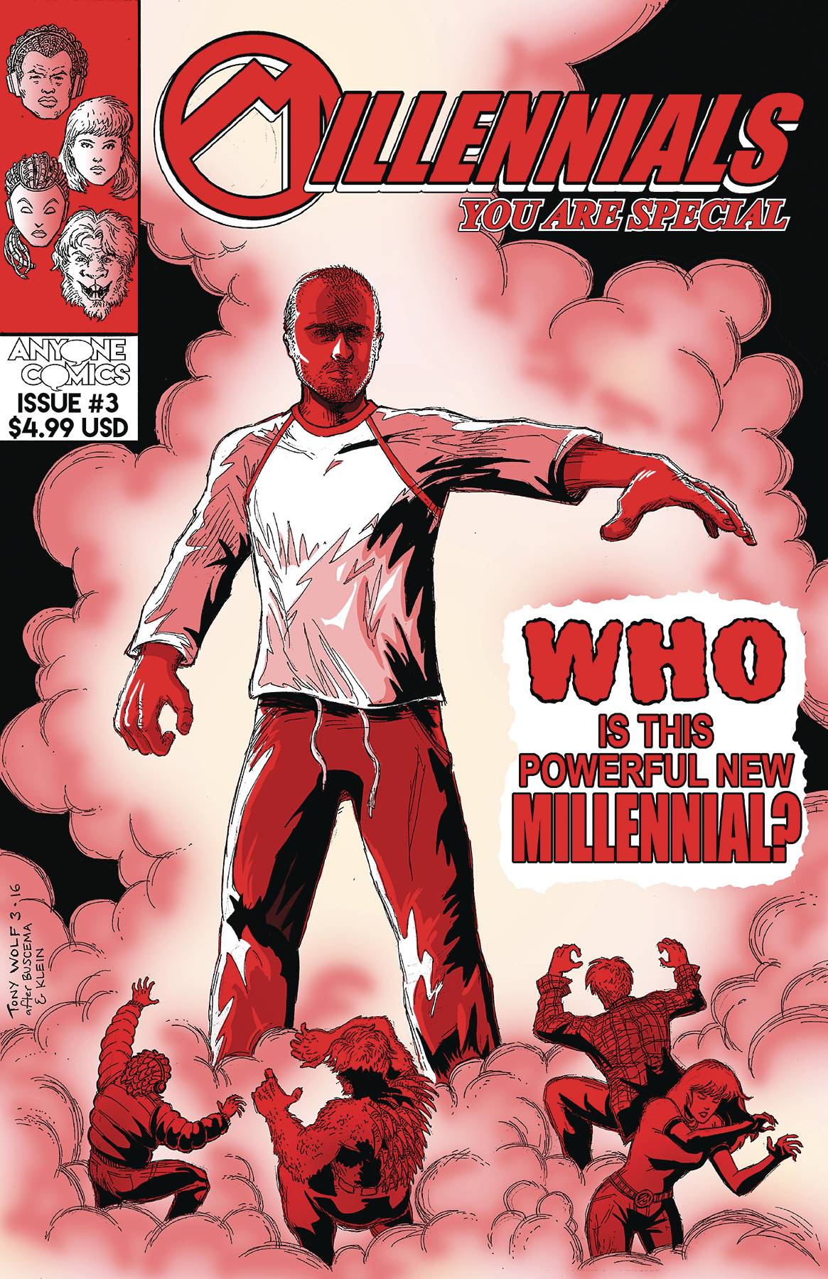 ANYONE COMICS COMIC BOOK MILLENNIALS YOU ARE SPECIAL #3 (VF/NM)
