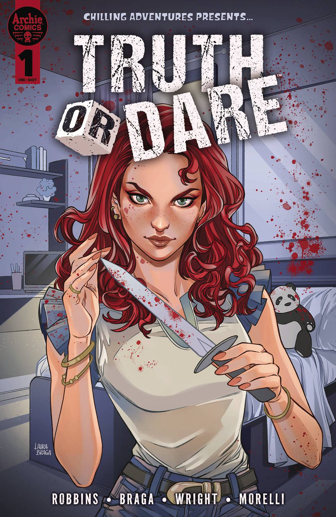 ARCHIE COMIC PUBLICATIONS COMIC BOOK CHILLING ADV TRUTH OR DARE ONESHOT CVR A LAURA BRAGA