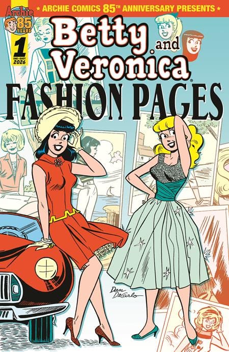 Archie Comics Publications NEW THIS WEEK ARCHIE COMICS 85TH ANNIVERSARY PRESENTS BETTY & VERONICA FASHION PAGES (ONE-SHOT) CVR A DAN DECARLO (VF/NM)