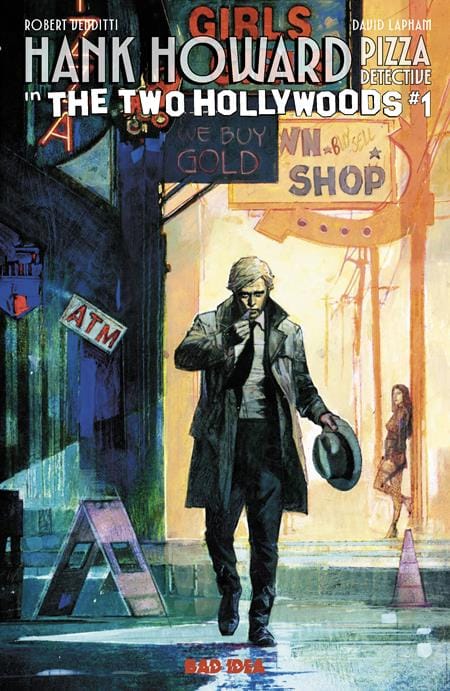 BAD IDEA NEW THIS WEEK HANK HOWARD PIZZA DETECTIVE THE TWO HOLLYWOODS #1 (OF 2) CVR A ALEX MALEEV VAR (VF/NM)