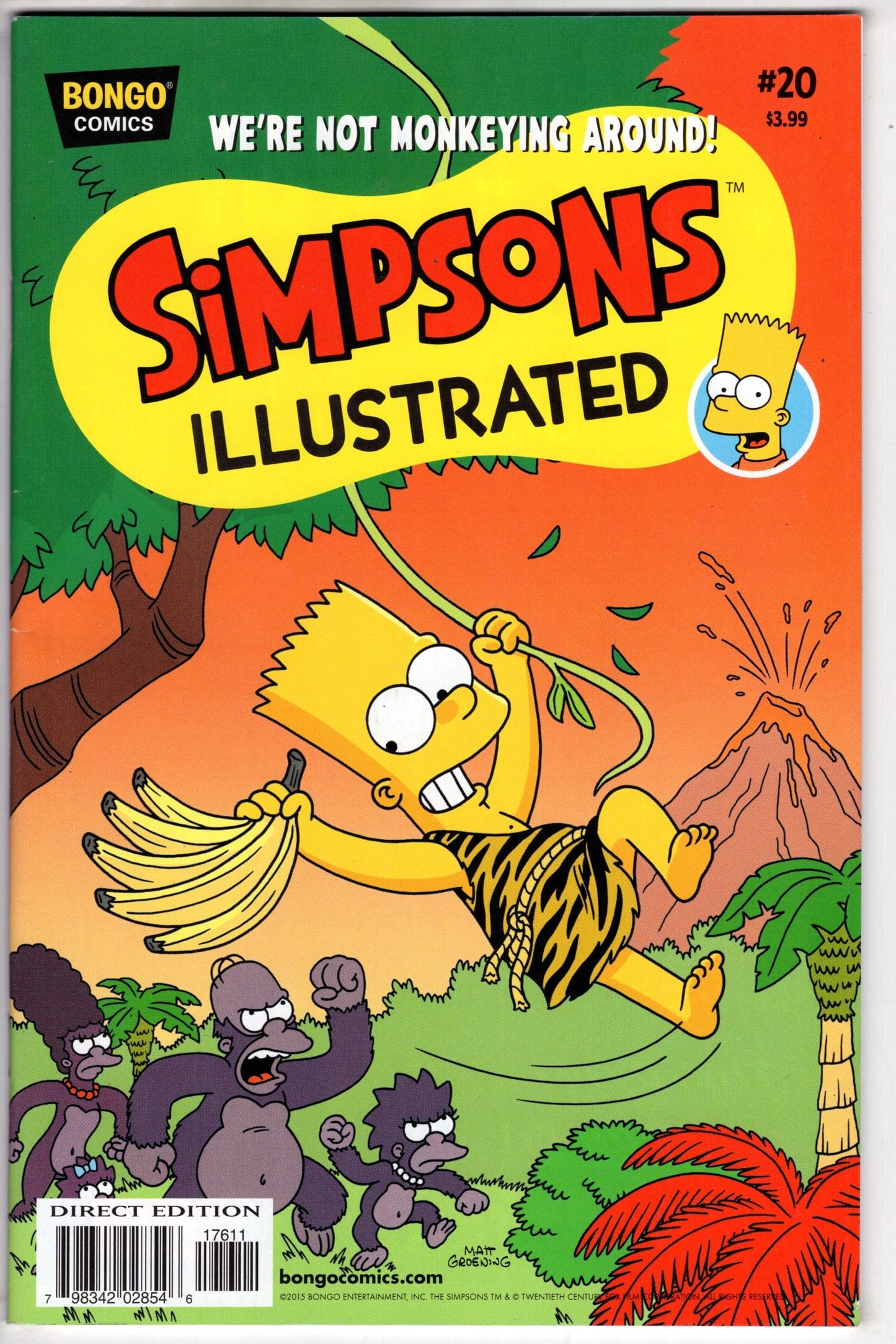 BONGO COMICS Comics SIMPSONS ILLUSTRATED #20