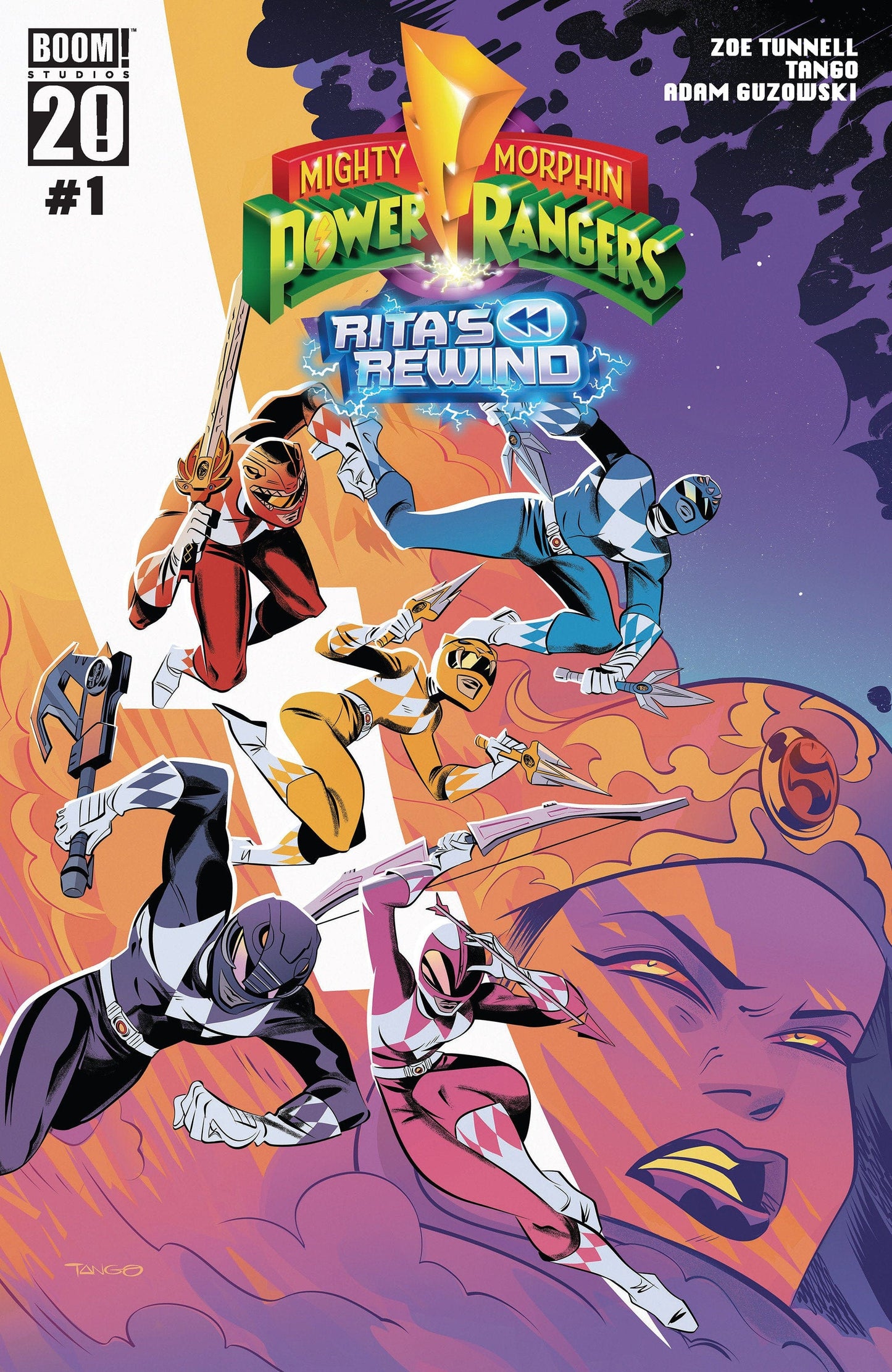 Boom Entertainment COMIC BOOK Mighty Morphin Power Rangers: Rita's Rewind #1 A Main (Dressed Tango)