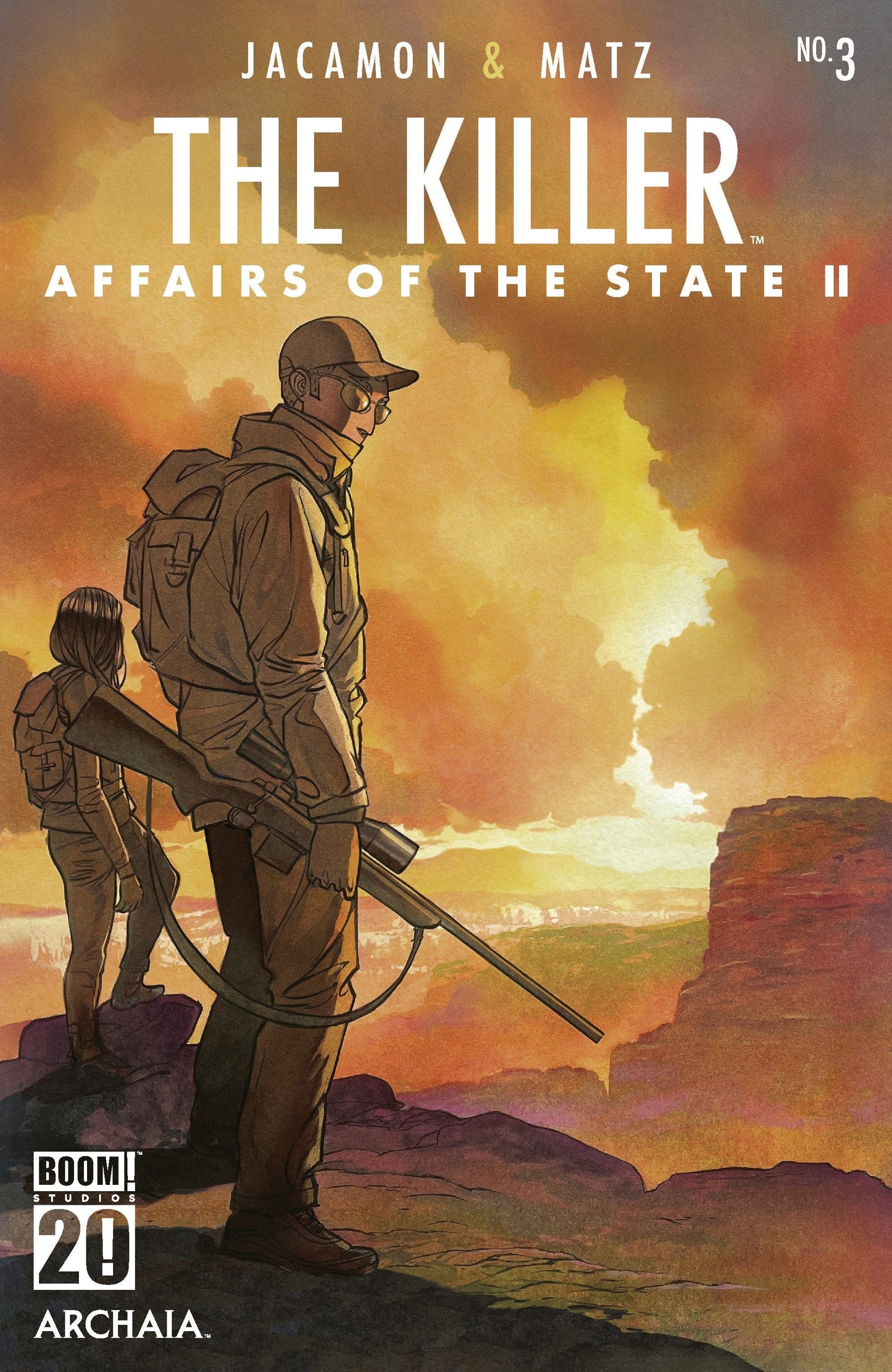 Boom Entertainment COMIC BOOK The Killer: Affairs of the State II #3 A Main (Dressed Jacamon)