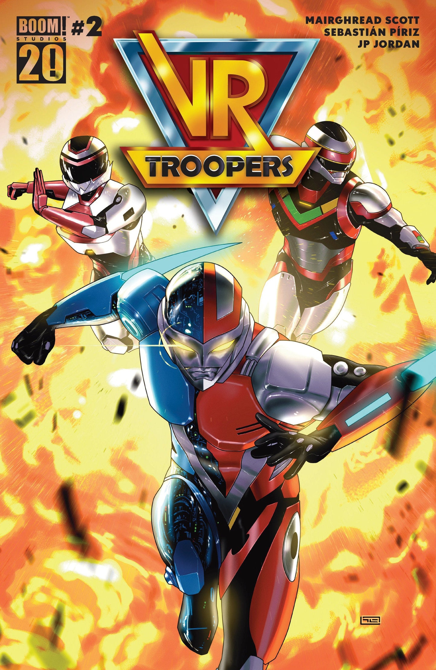 Boom Entertainment COMIC BOOK VR Troopers #2 A Main (Dressed, Clarke)