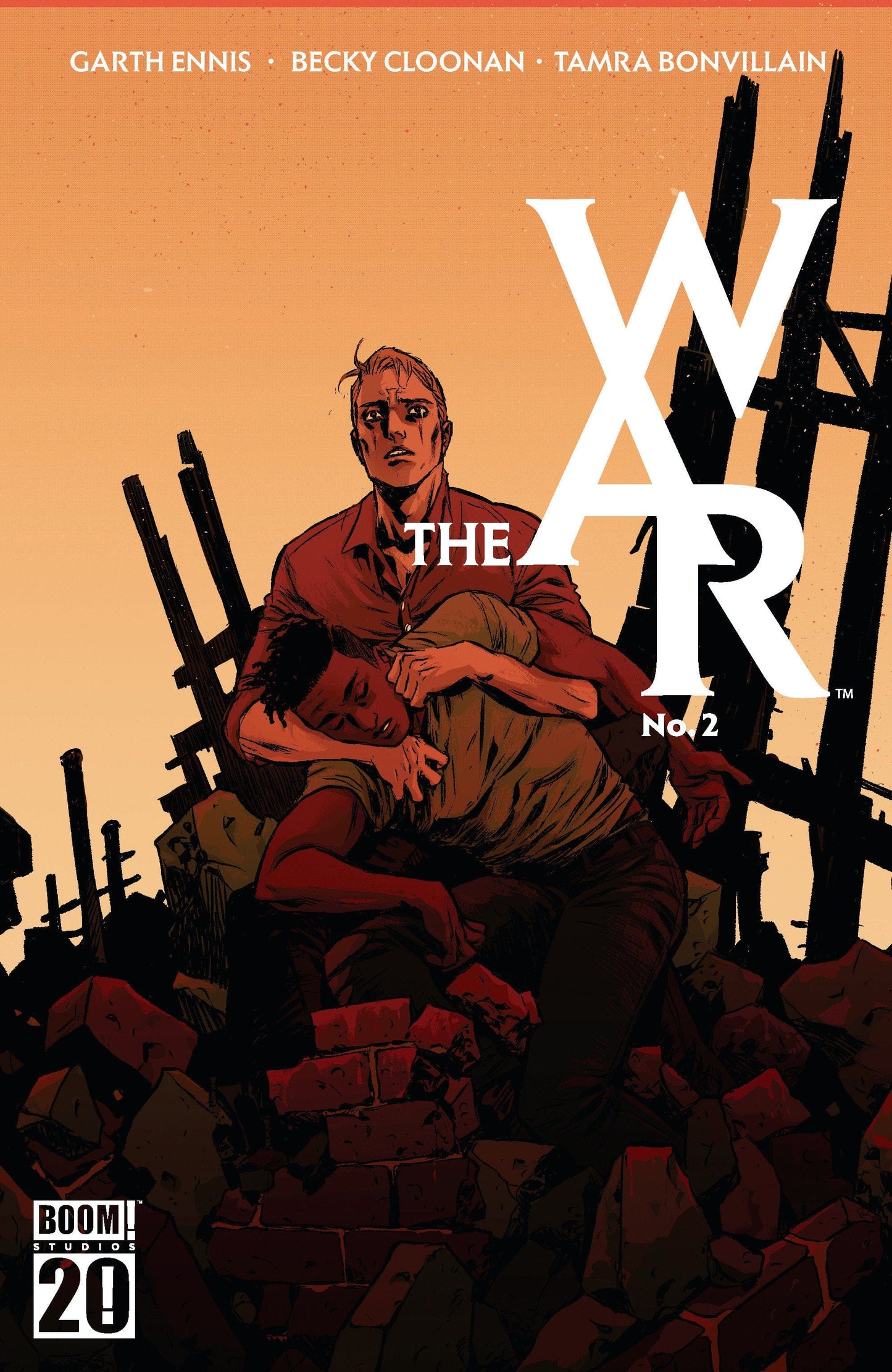 Boom Entertainment NEW LAST WEEK The War #2 A Main (Dressed, Cloonan)