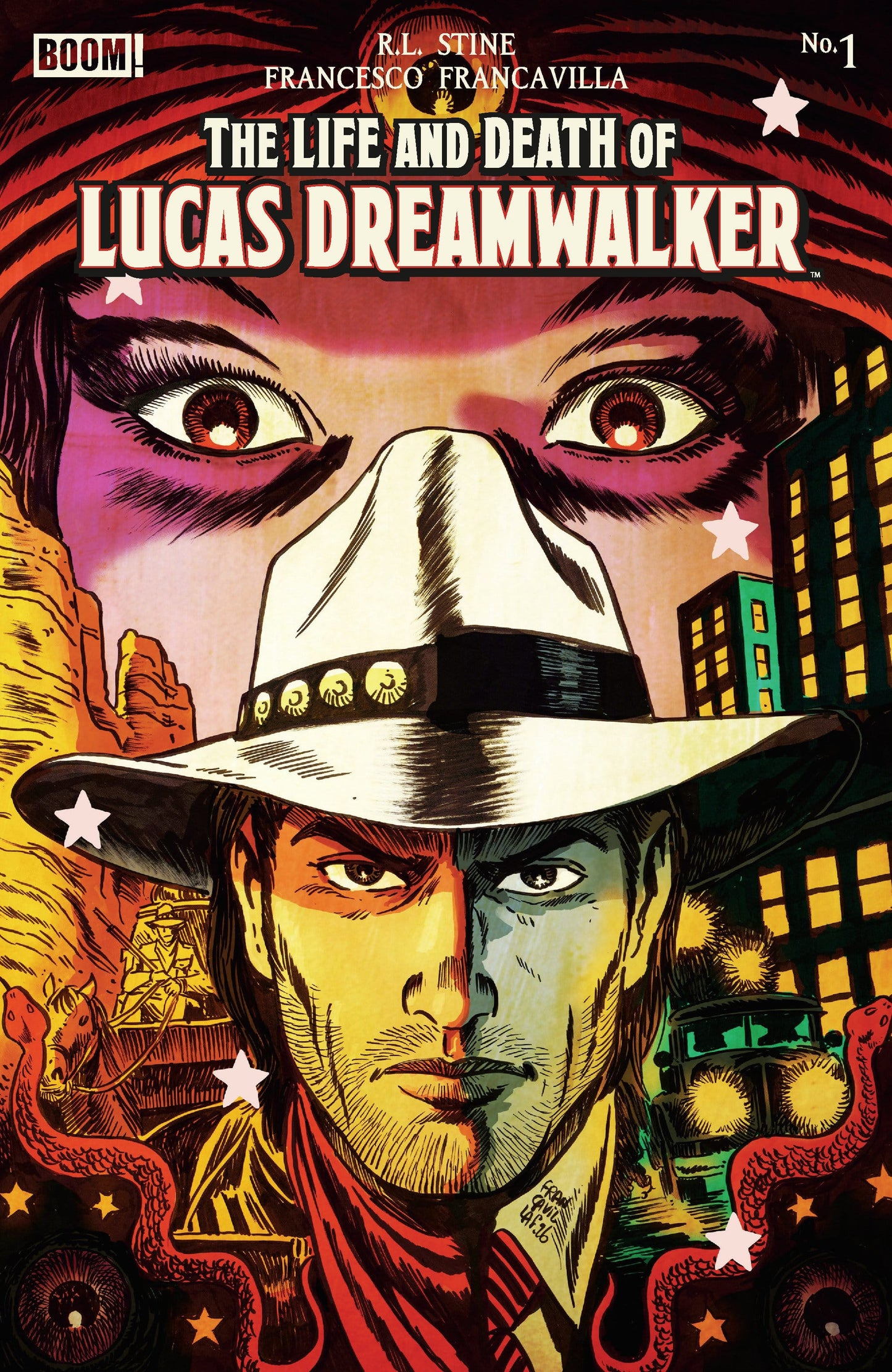 Boom Entertainment NEW NEXT WEEK The Life and Death of Lucas Dreamwalker #1 A Main (Dressed, Francavilla) (VF/NM)
