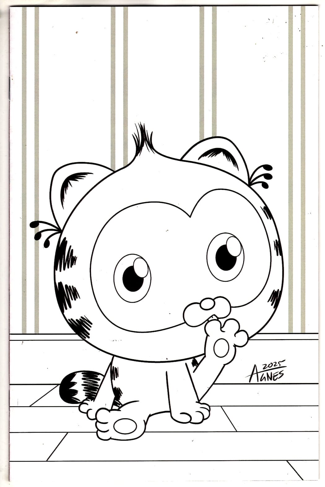 Boom Entertainment NEW THIS WEEK Baby Garfield #1 E 1:10 INCV (Full Art, Garbowska) (VF/NM)