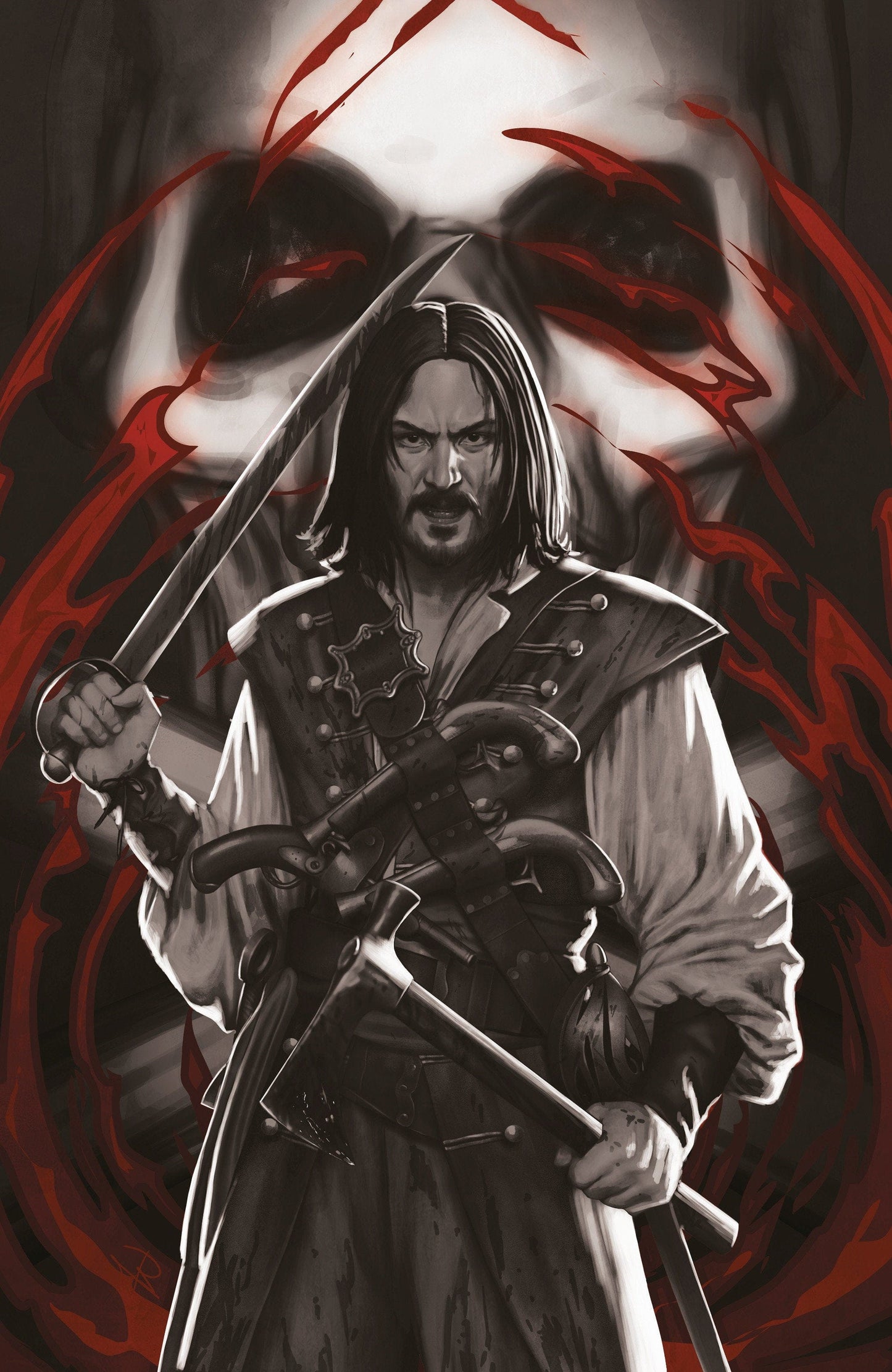 Boom Entertainment NEW THIS WEEK BRZRKR: The Bleeding Tide #1 F 1:10 INCV (Full Art Puebla)