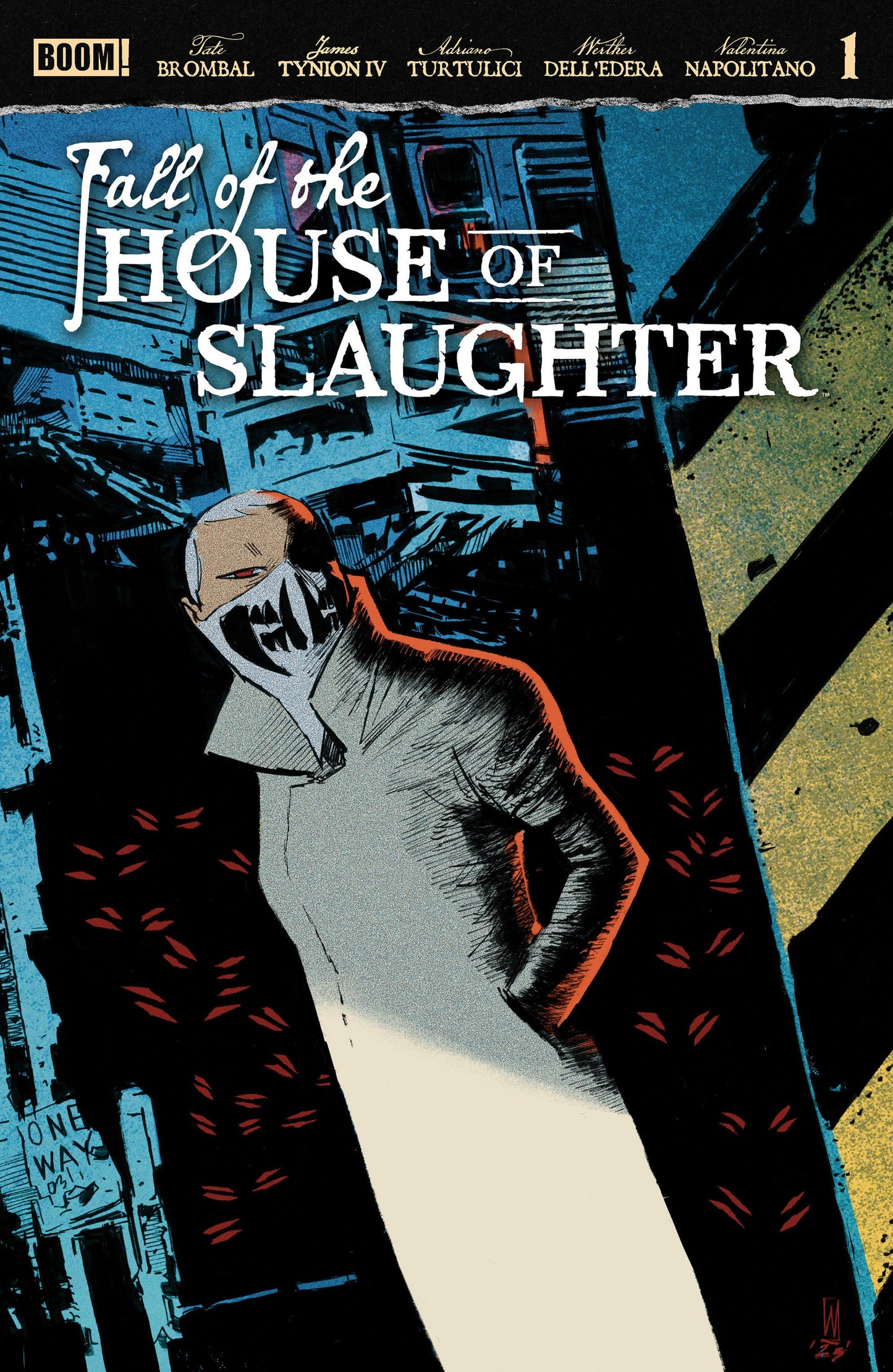 Boom Entertainment NEW THIS WEEK Fall of the House of Slaughter #1 B Main (Dressed, Dell'Edera) (VF/NM)