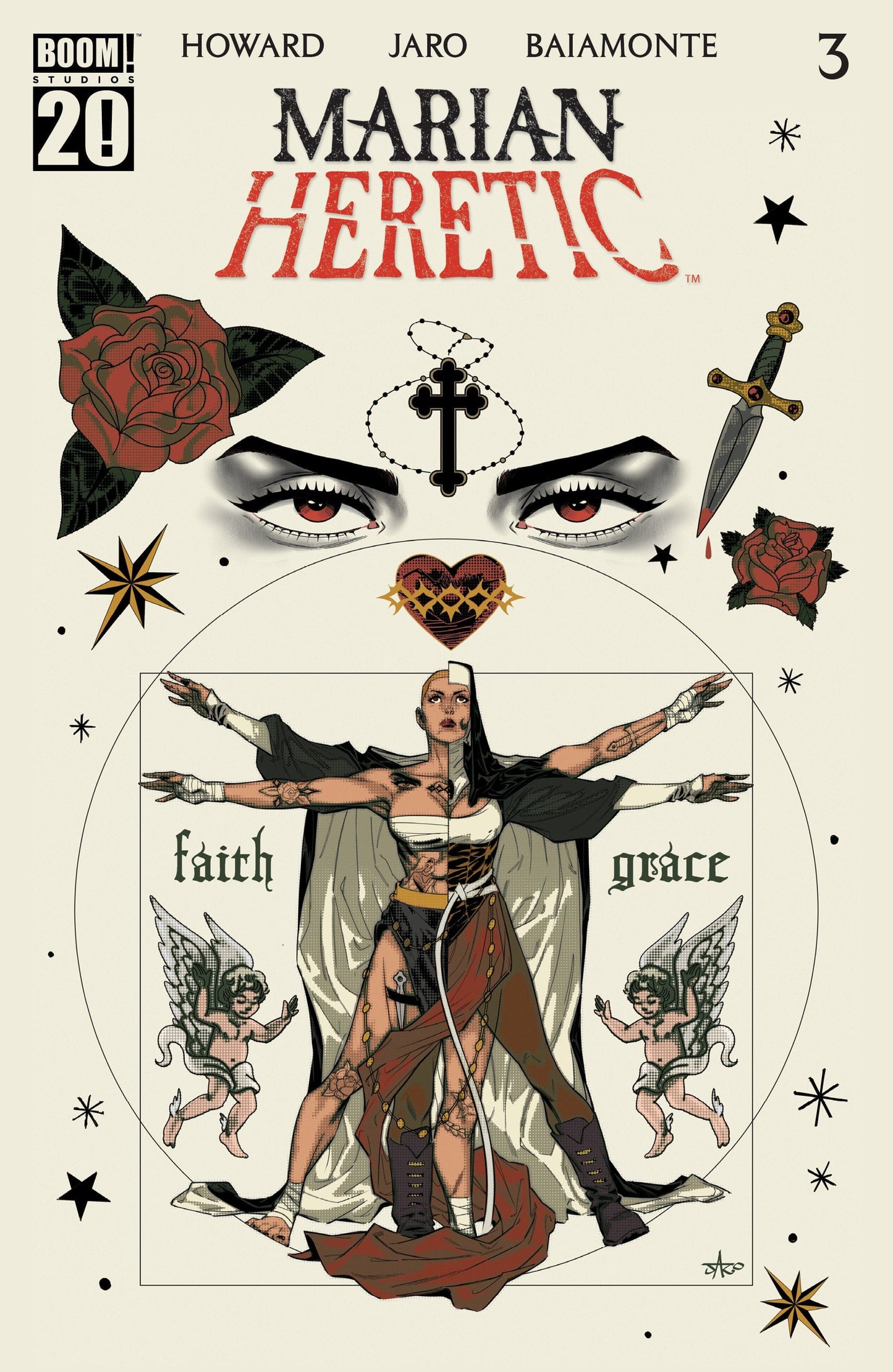 Boom Entertainment NEW THIS WEEK Marian Heretic #3 A Main (Dressed Jaro) (VF/NM)