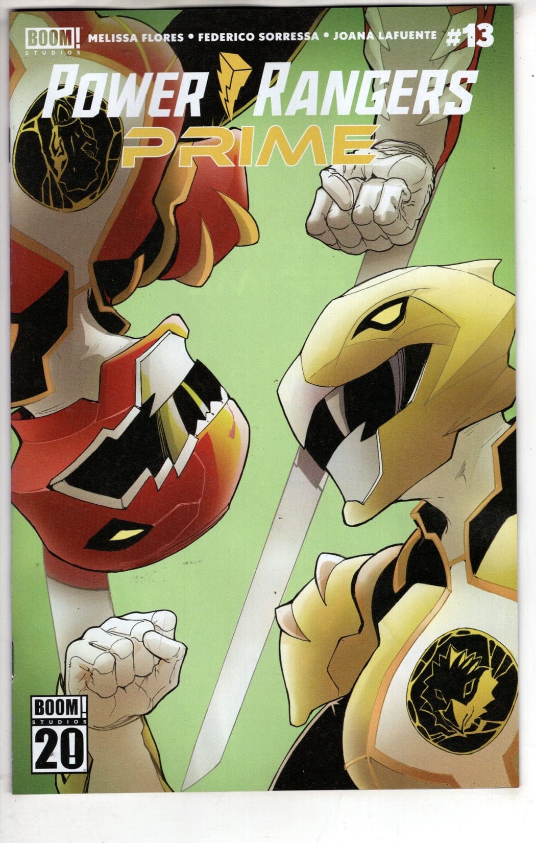 Boom Entertainment NEW THIS WEEK Power Rangers Prime #13 A Main (Dressed Griffith)