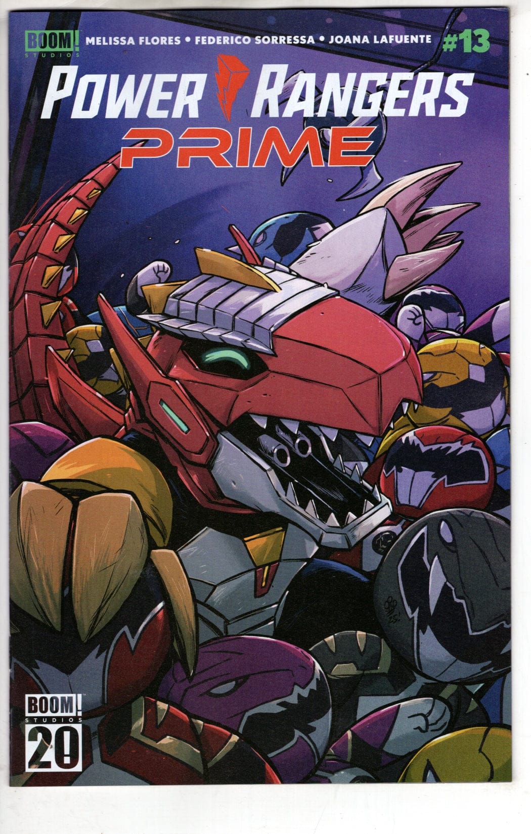 Boom Entertainment NEW THIS WEEK Power Rangers Prime #13 C BOOM 20th Anniversary Variant (Dressed Dialynas)