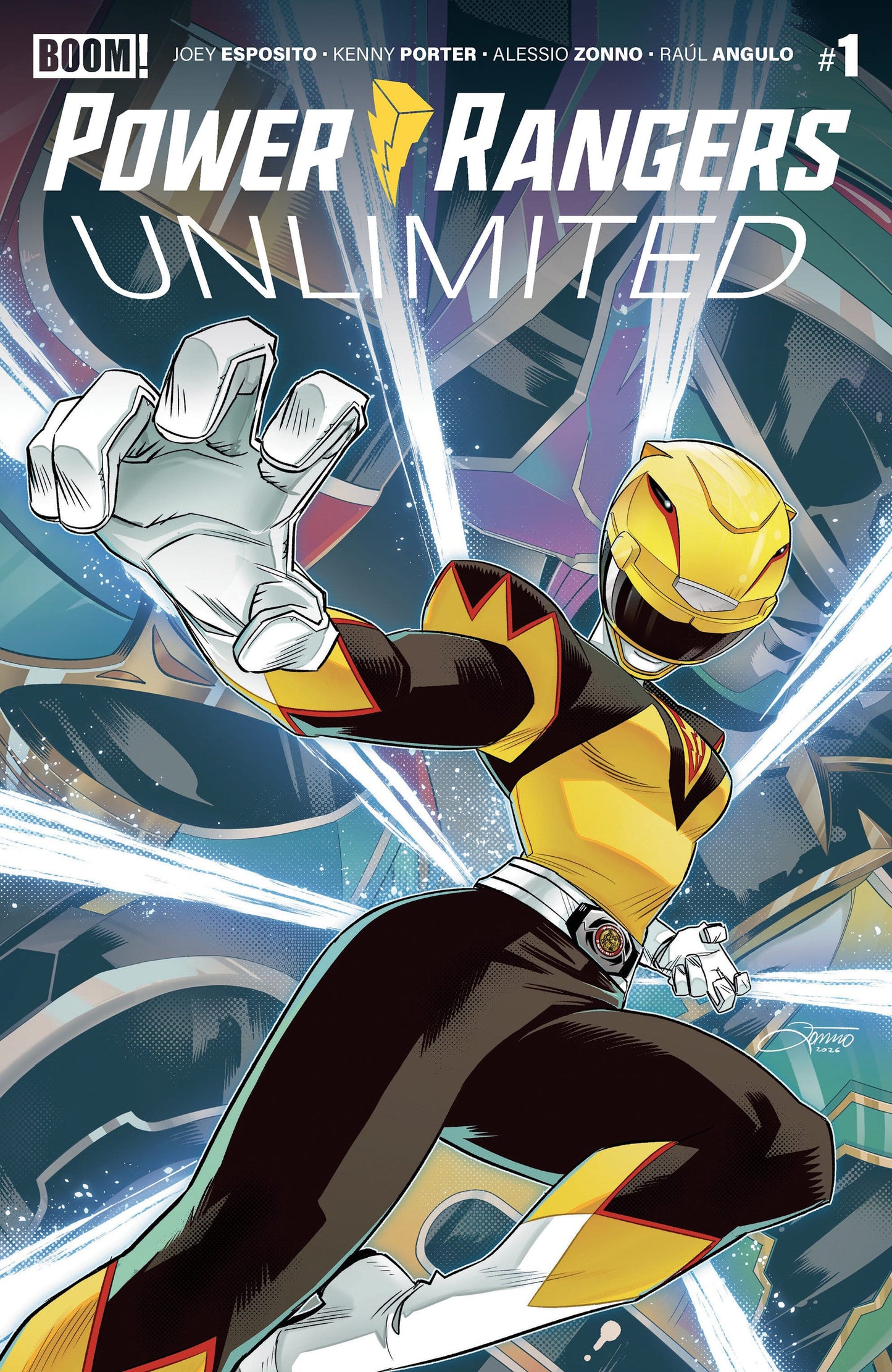 Boom Entertainment NEW THIS WEEK Power Rangers Unlimited #1 A Main (Dressed, Zonno) (VF/NM)