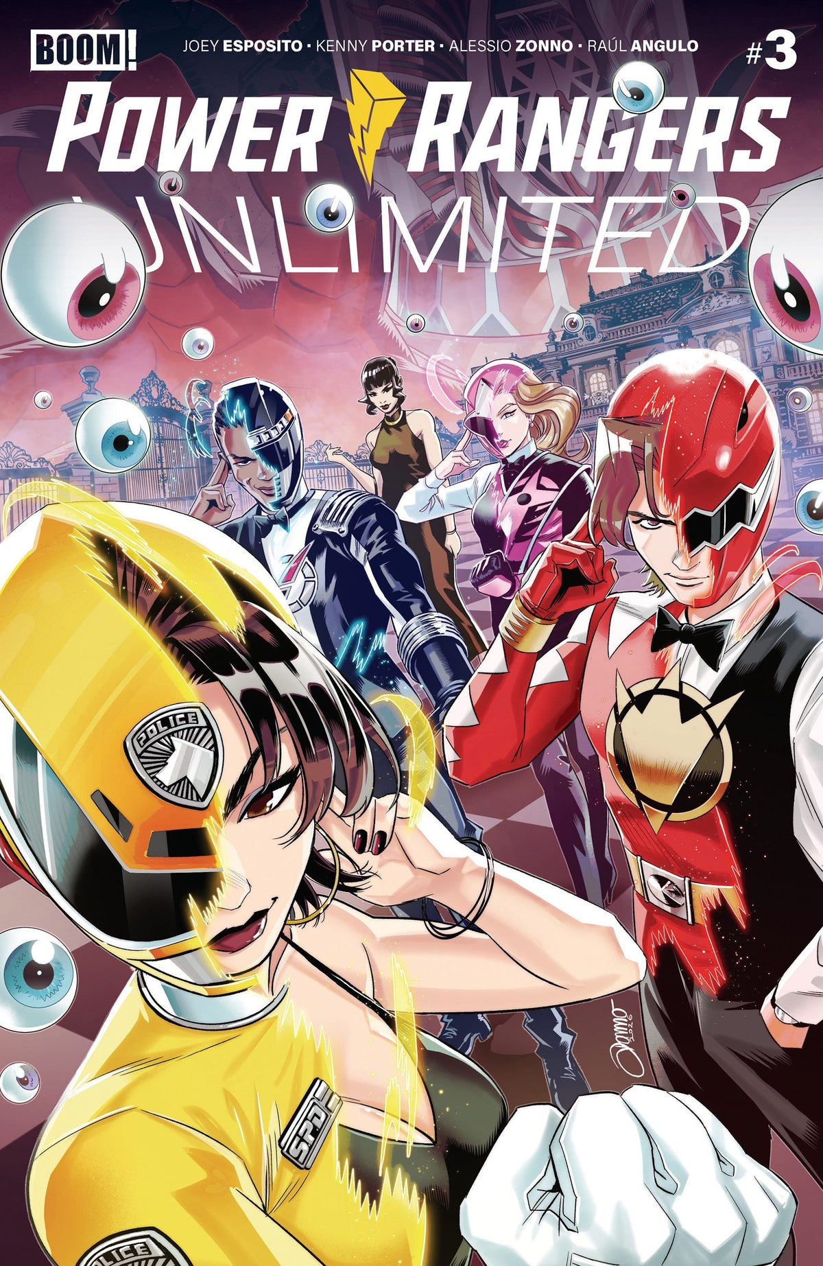 Boom Entertainment NEW THIS WEEK Power Rangers Unlimited #3 A Main (Dressed, Zonno) (VF/NM)