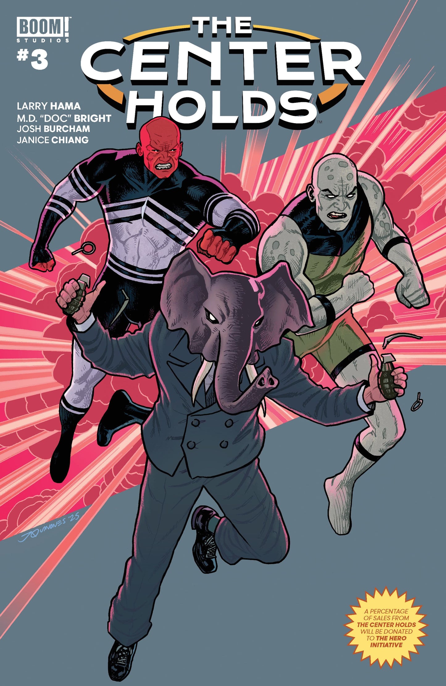 Boom Entertainment NEW THIS WEEK The Center Holds #3 CVR A (VF/NM)