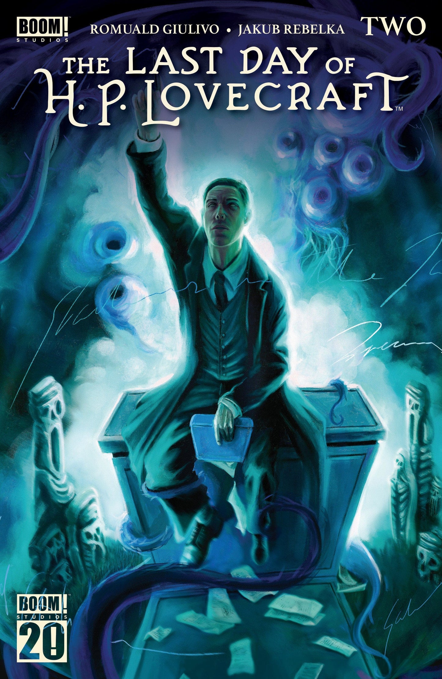 Boom Entertainment NEW THIS WEEK The Last Day of H.P. Lovecraft #2 CVR B